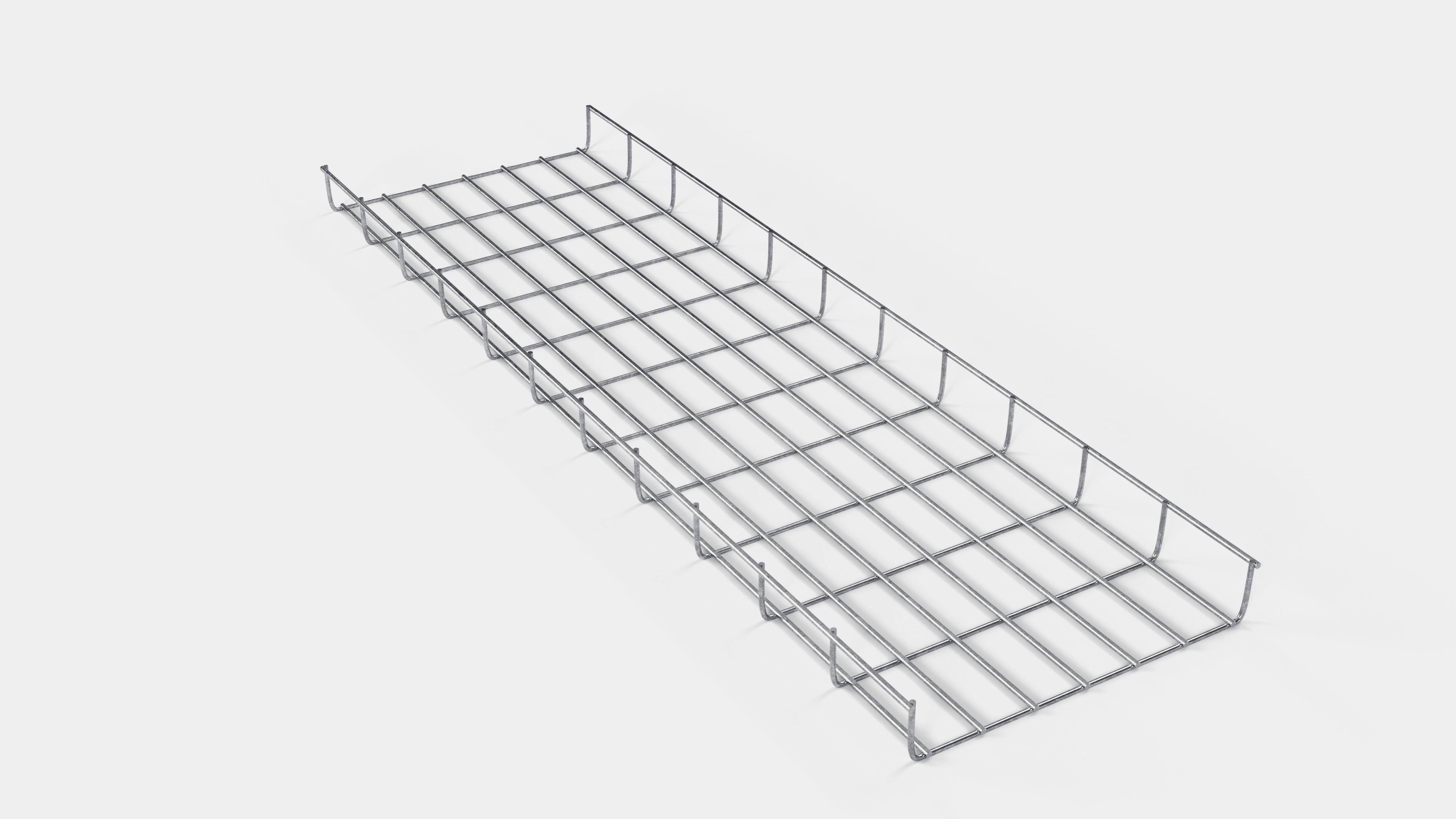 Altezza canalina 110 cm, profondità 5 cm, dimensione maglia 5 x 10 cm