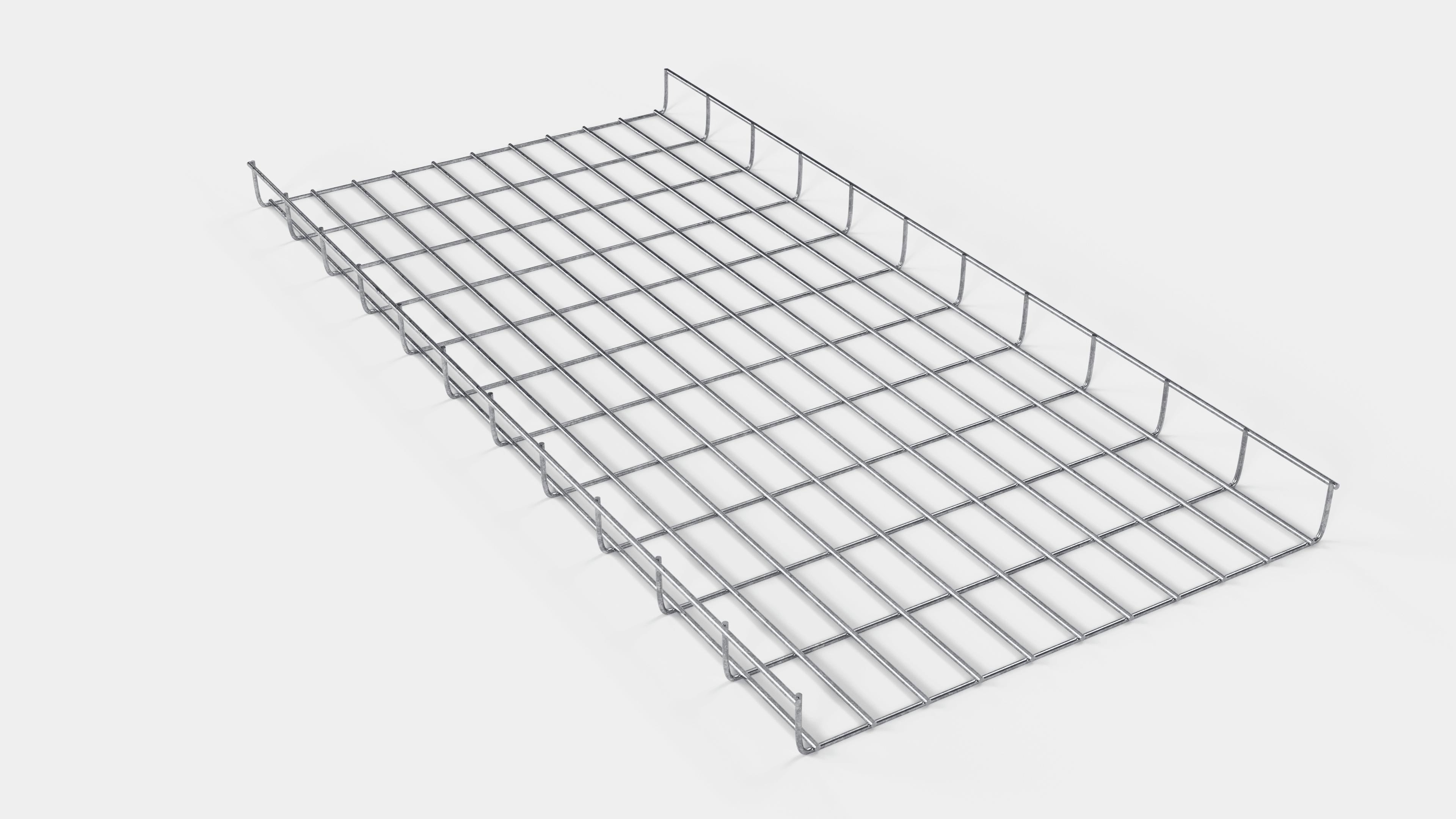 Altezza canalina 110 cm, profondità 5 cm, dimensione maglia 5 x 10 cm