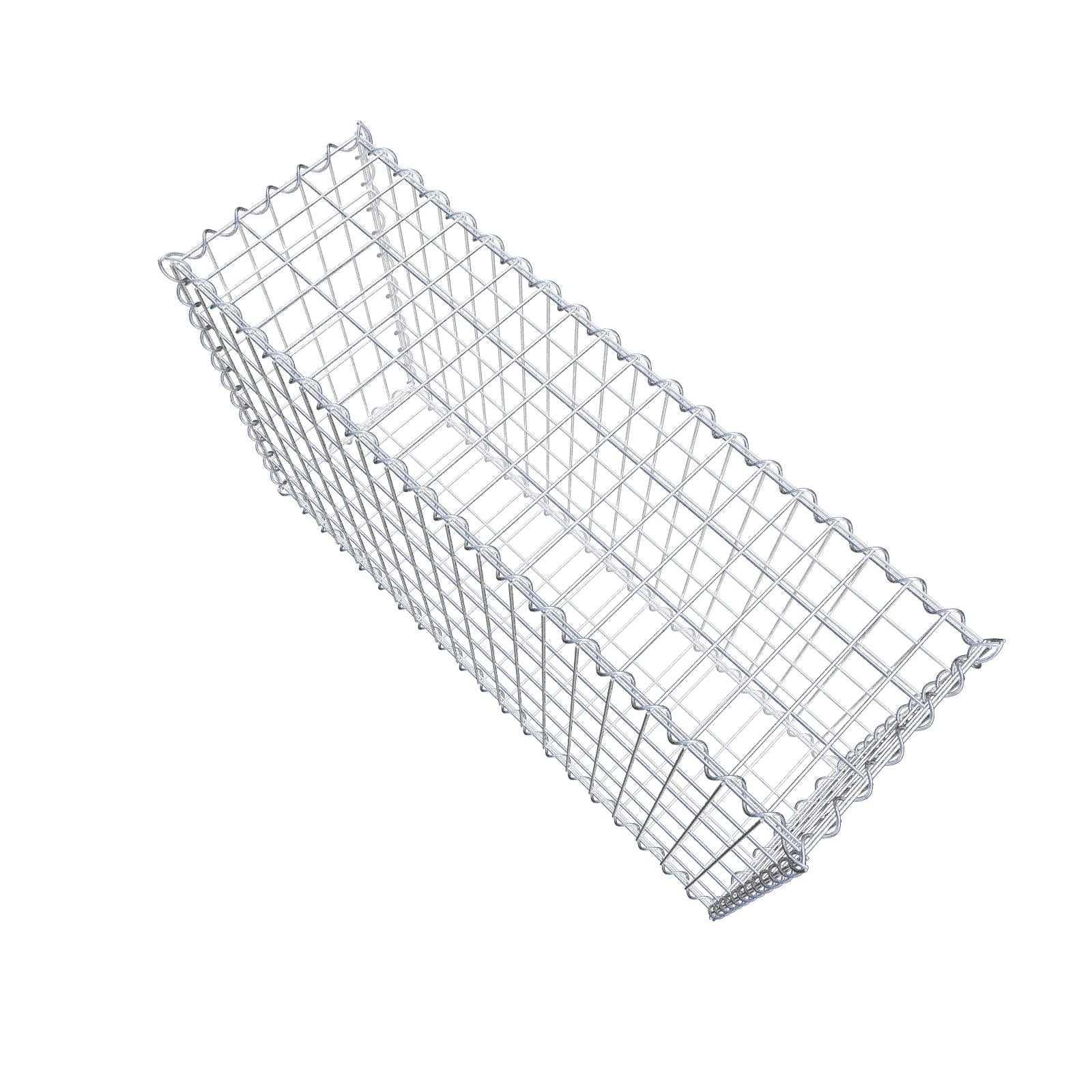Gabione 100 cm x 60 cm x 30 cm (L x H x T), Maschenweite 5 cm x 10 cm, Spirale