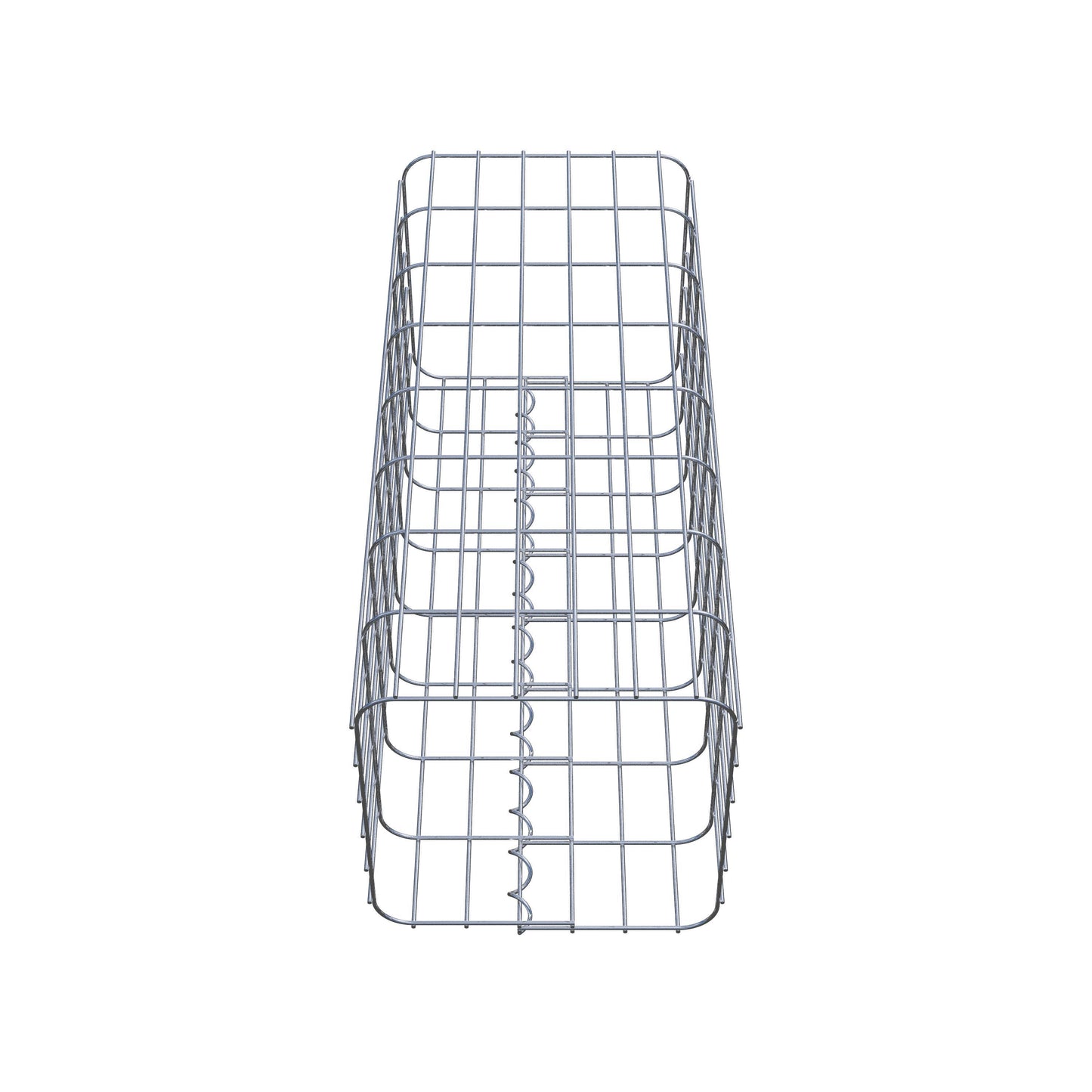 Gabion column square 32 cm x 32 cm, 80 cm height, MW 5 cm x 10 cm
