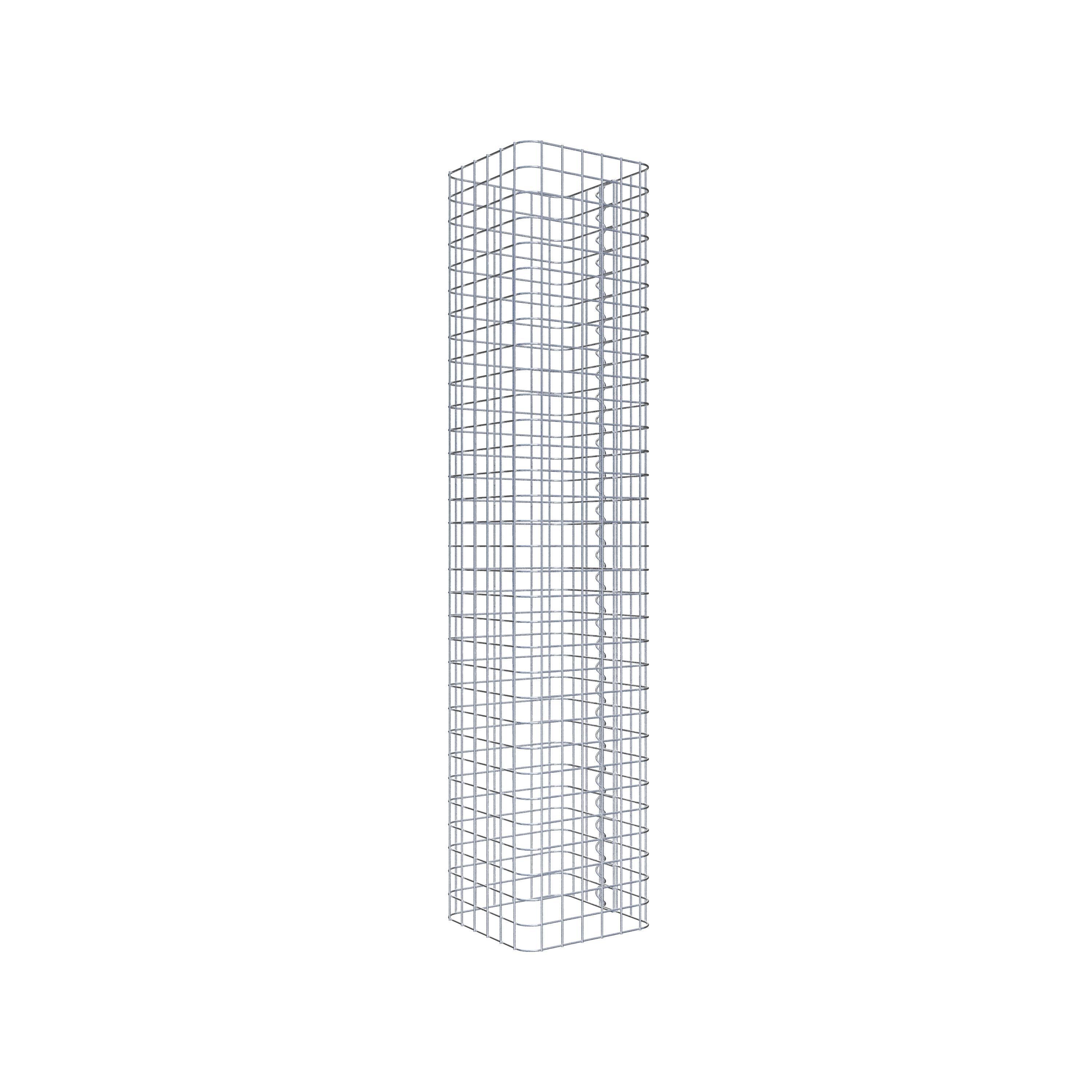 Colonna di gabbioni 32 x 32 cm MW 5 x 5 cm quadrato