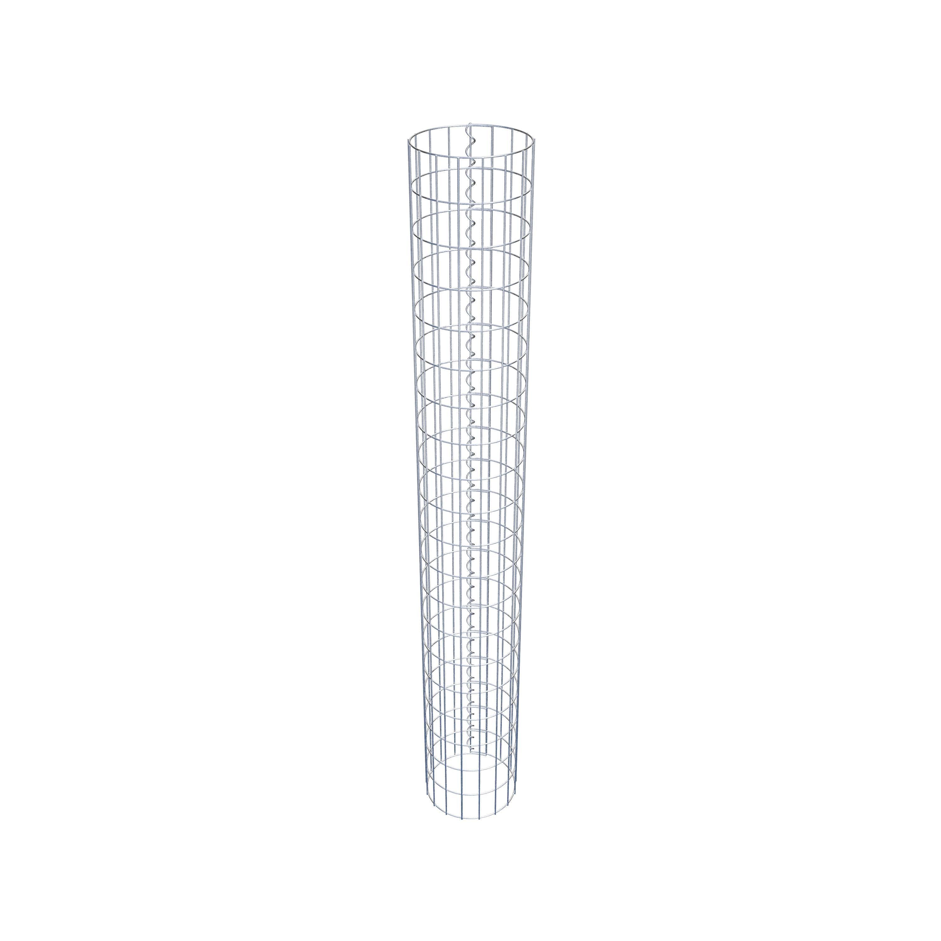 Gabionensäule Durchmesser 27 cm, MW 5 x 10 cm rund