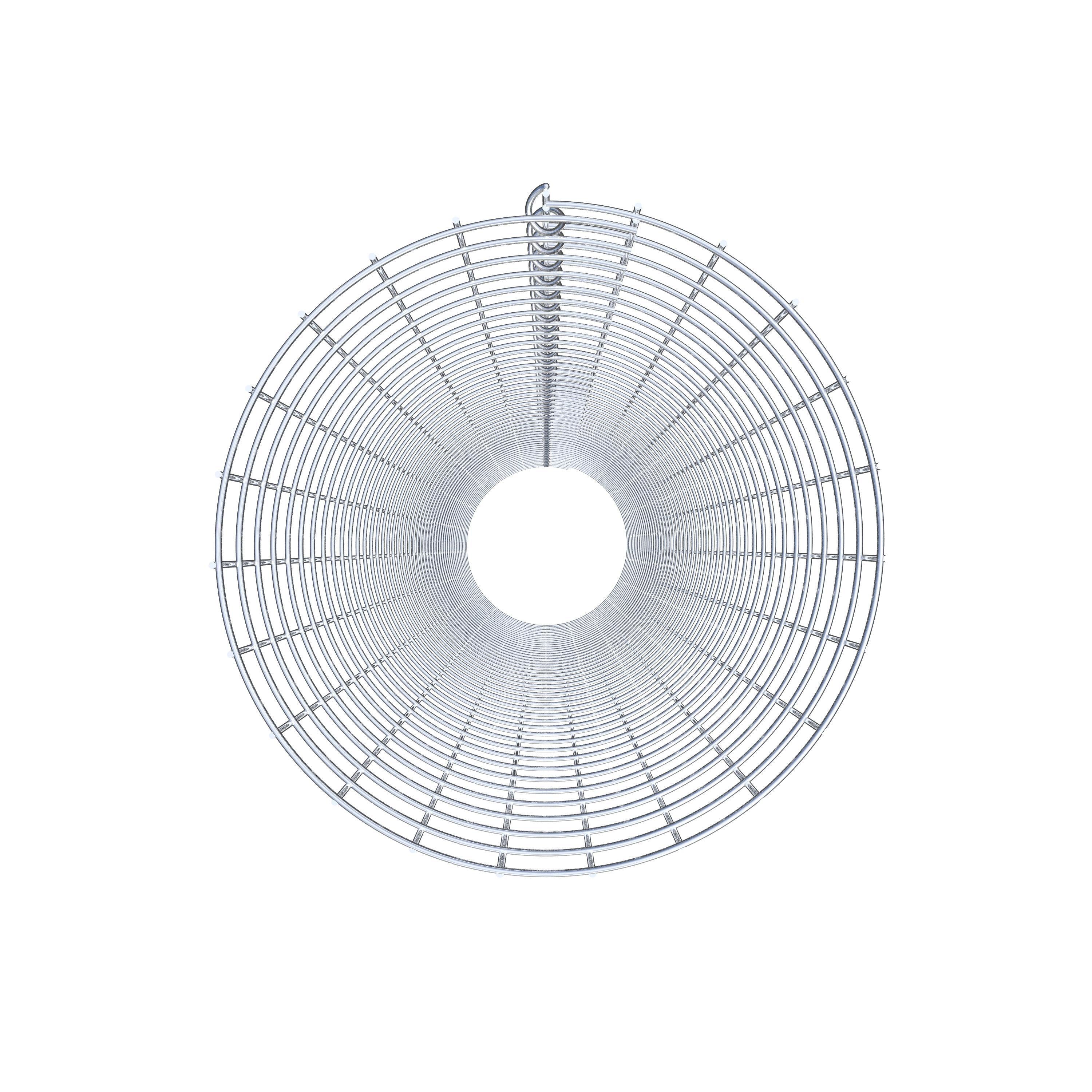 Gabionpelare rund 37 cm diameter, 230 cm höjd, maskstorlek 5 cm x 5 cm