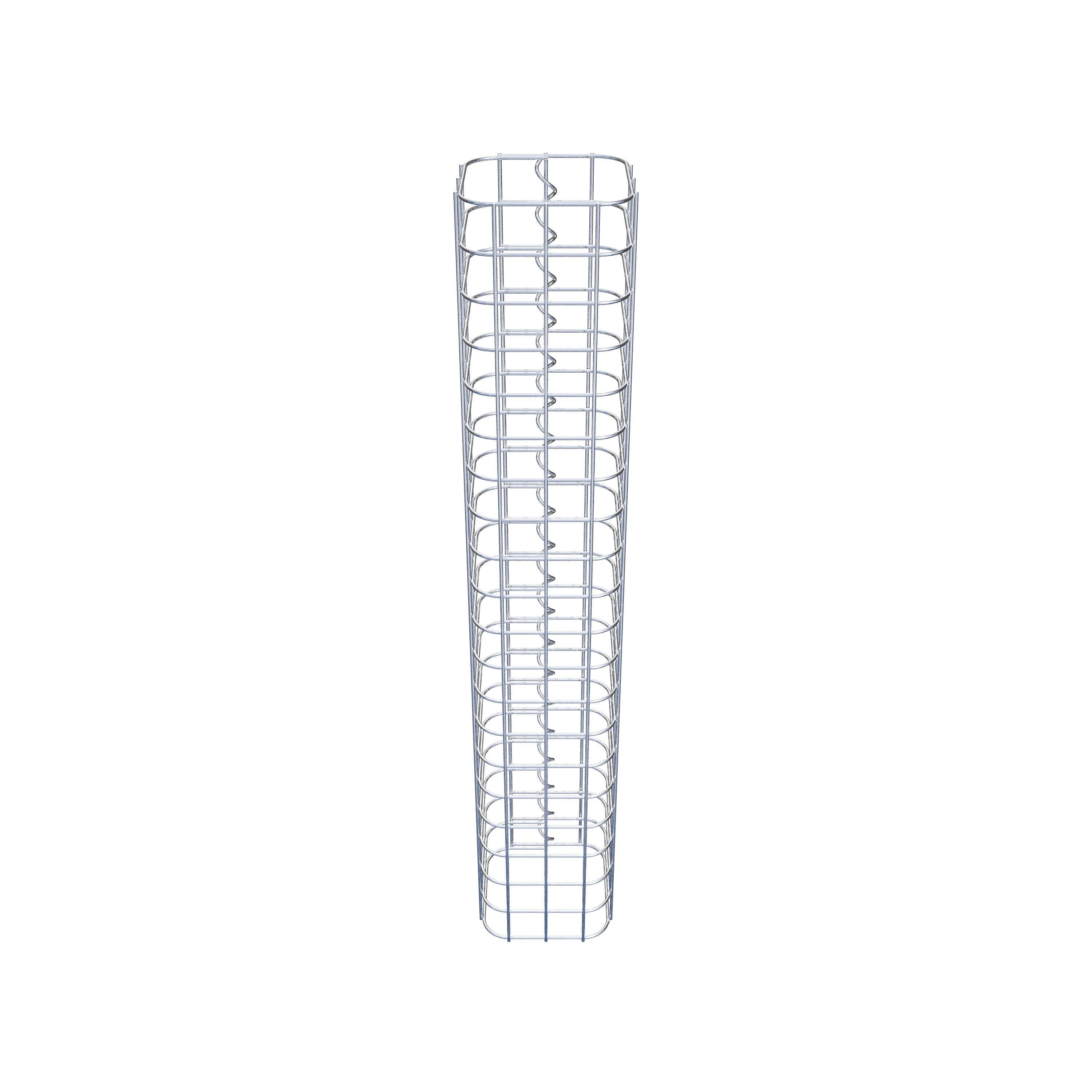 Colonna di gabbioni 17 x 17 cm, MW 5 x 5 cm quadrato