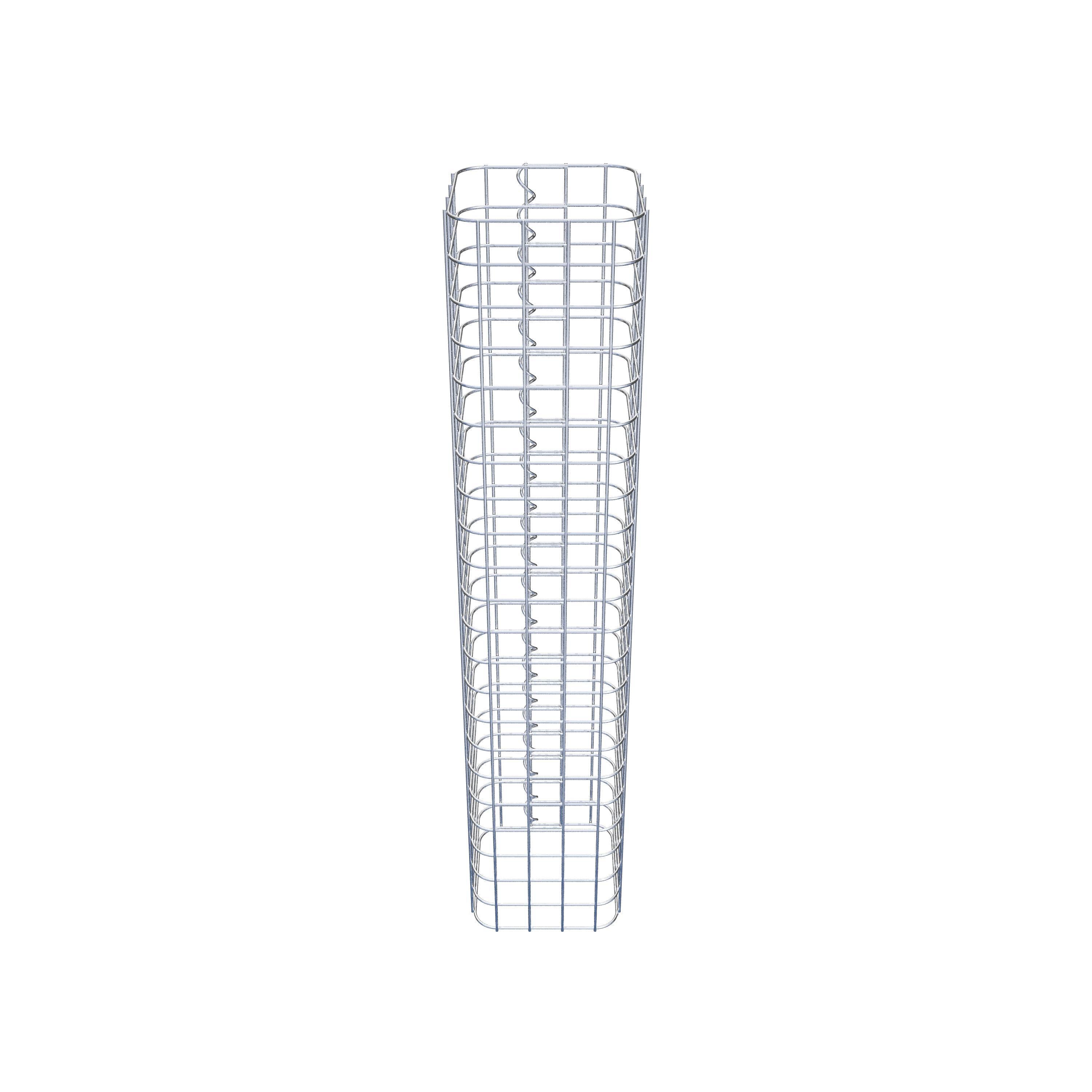 Colonne de gabion 22 x 22 cm MW 5 x 5 cm carré