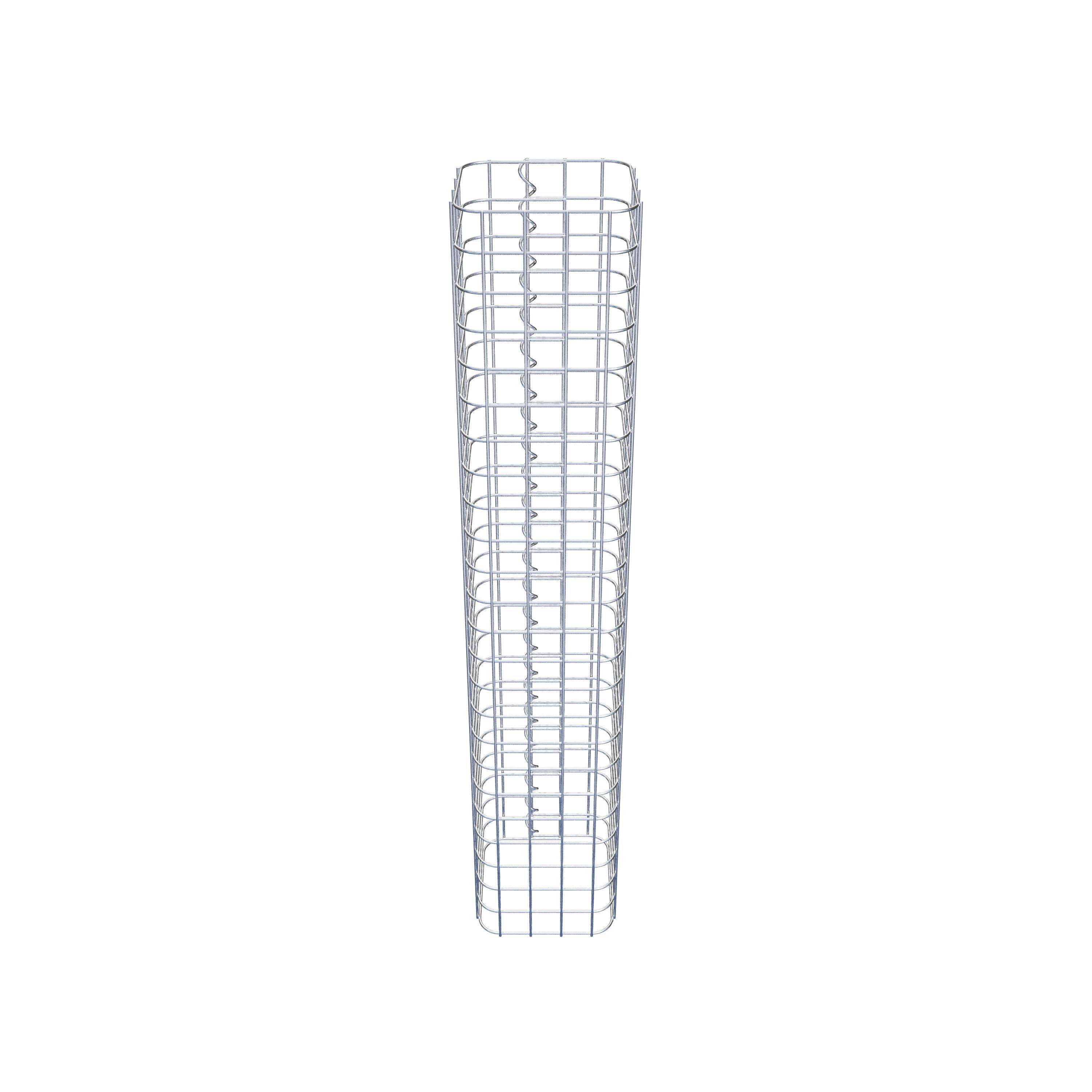 Colonne de gabion 22 x 22 cm MW 5 x 5 cm carré