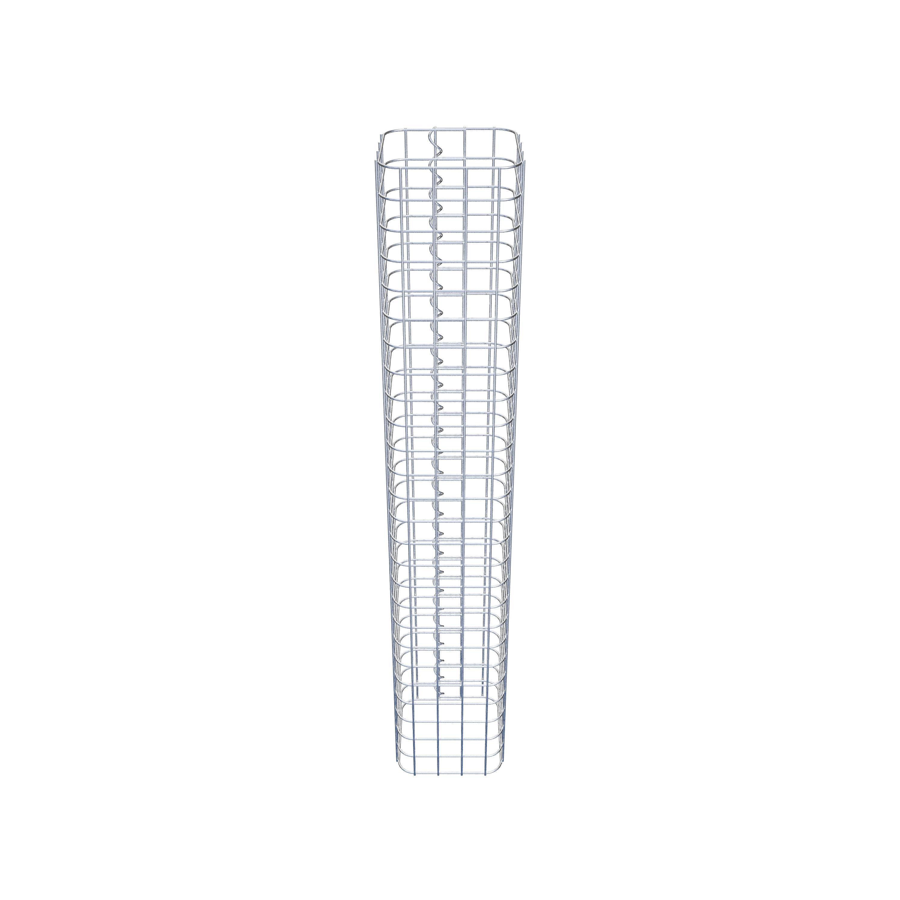 Colonne de gabion 22 x 22 cm MW 5 x 5 cm carré