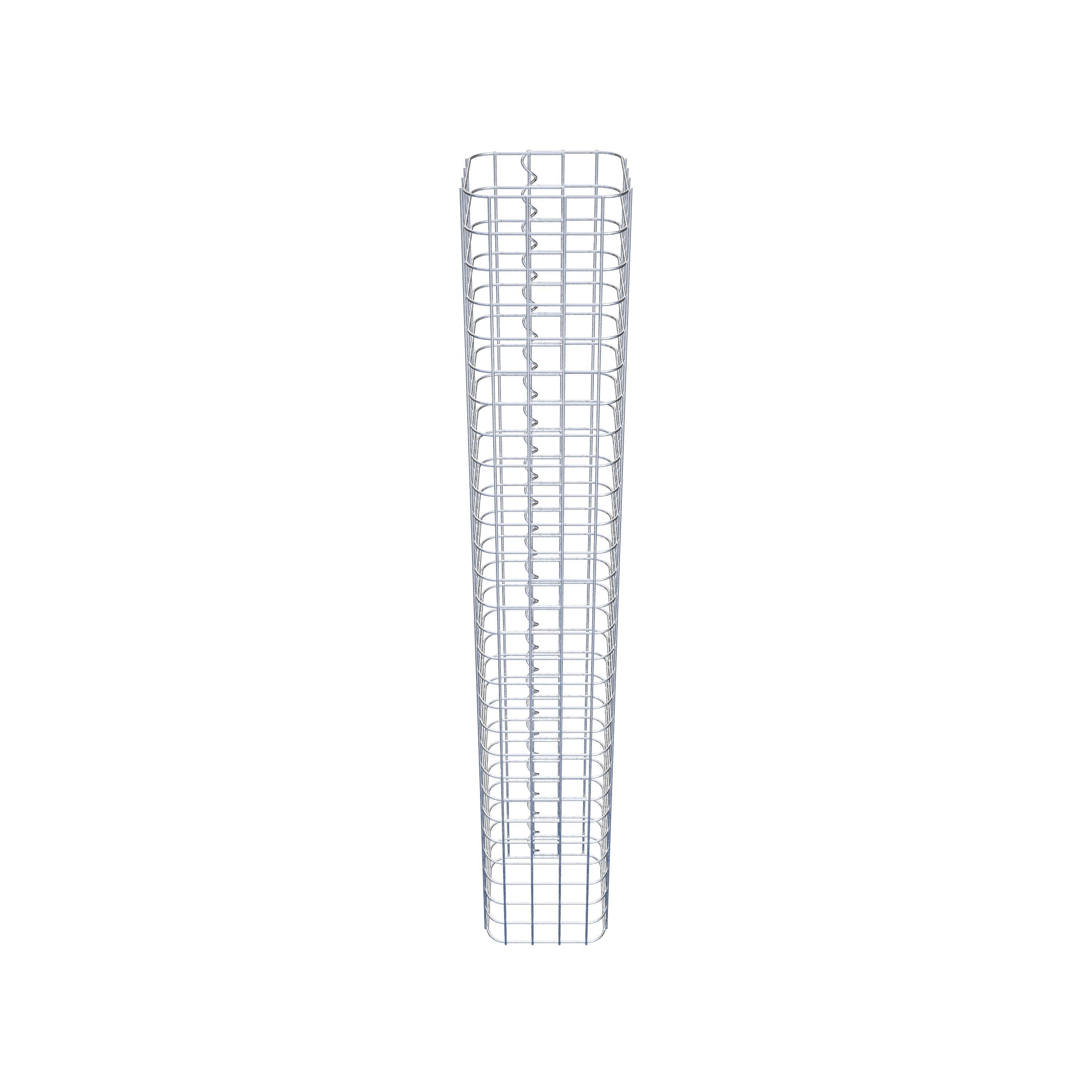 Colonne de gabion 22 x 22 cm MW 5 x 5 cm carré
