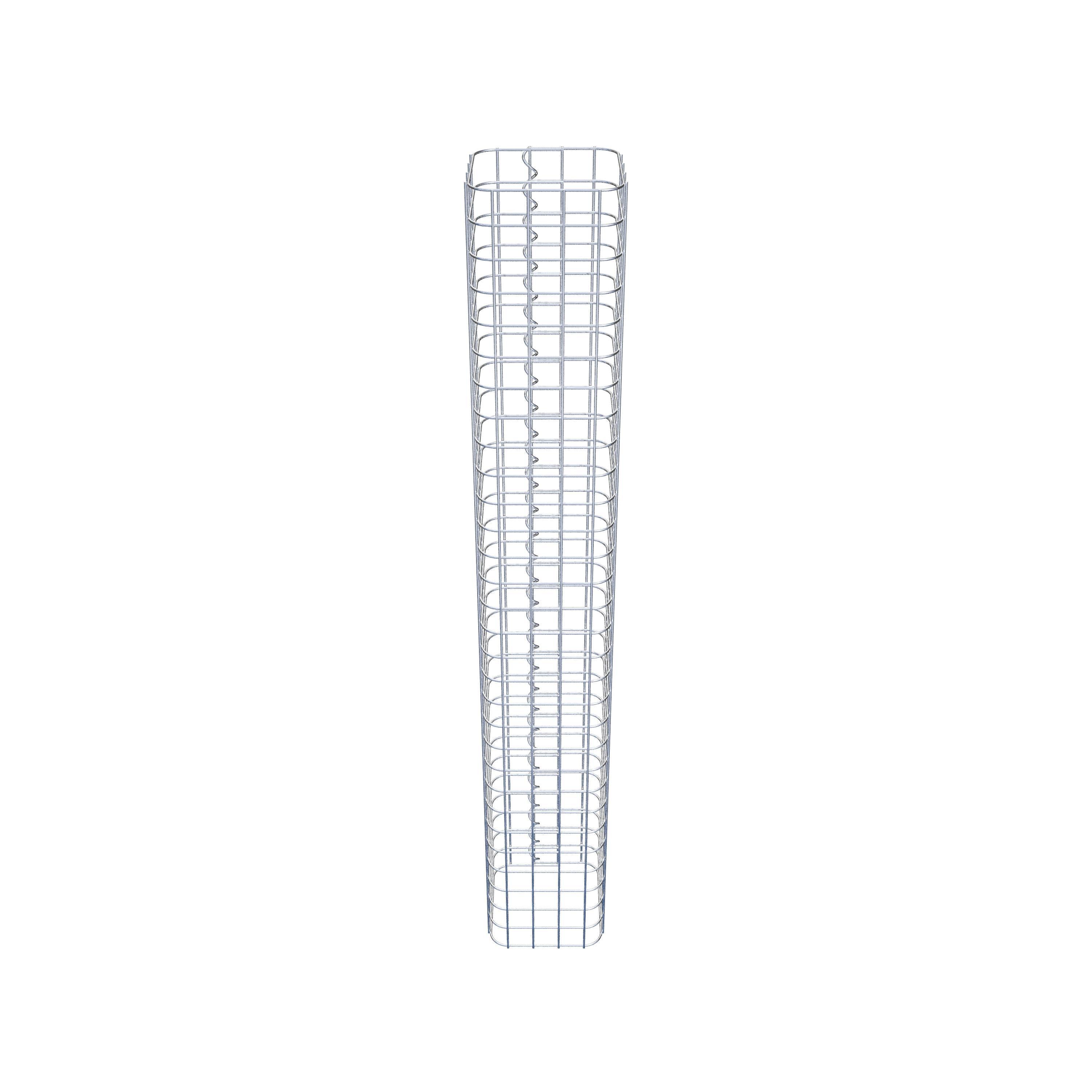 Colonne de gabion 22 x 22 cm MW 5 x 5 cm carré