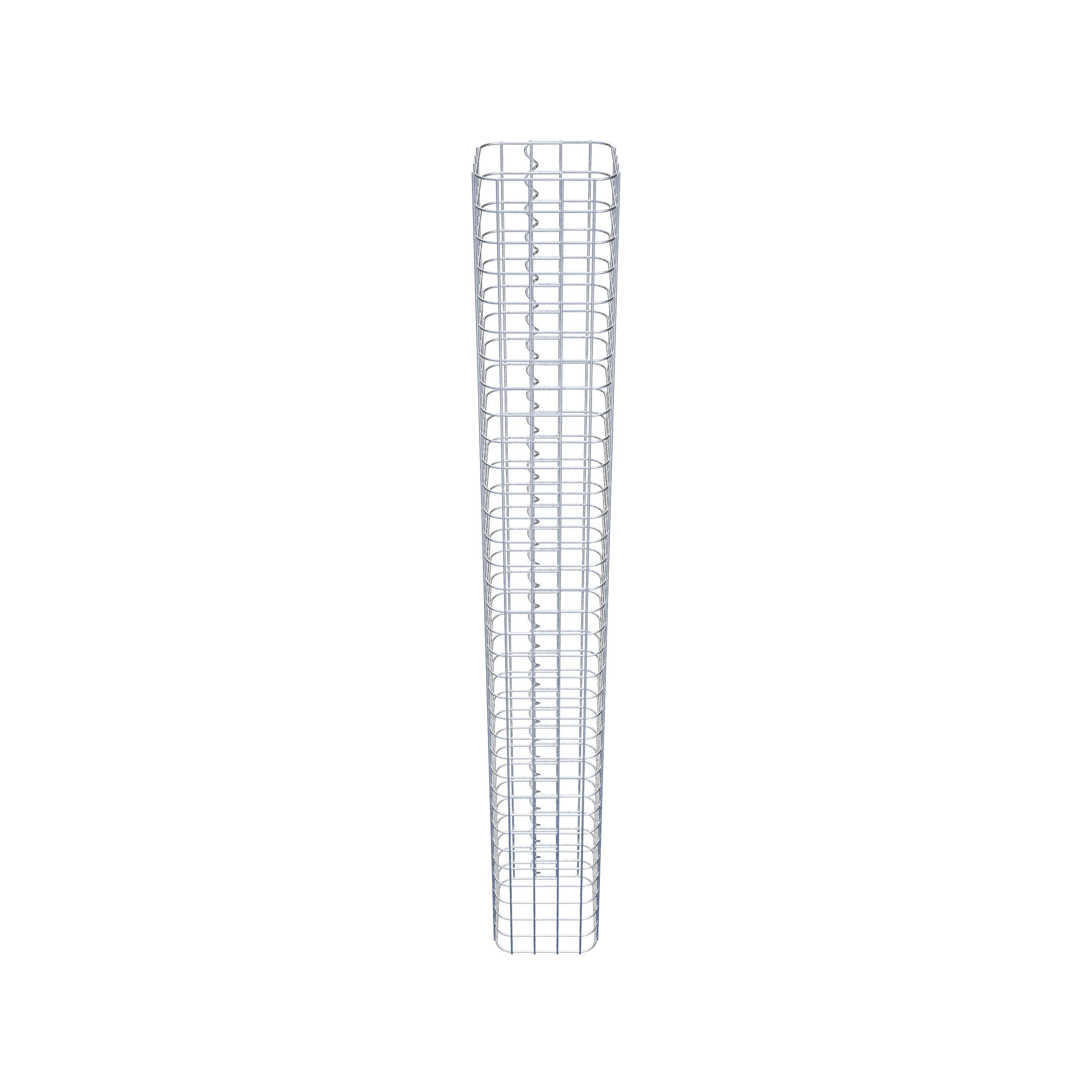 Colonne de gabion 22 x 22 cm MW 5 x 5 cm carré