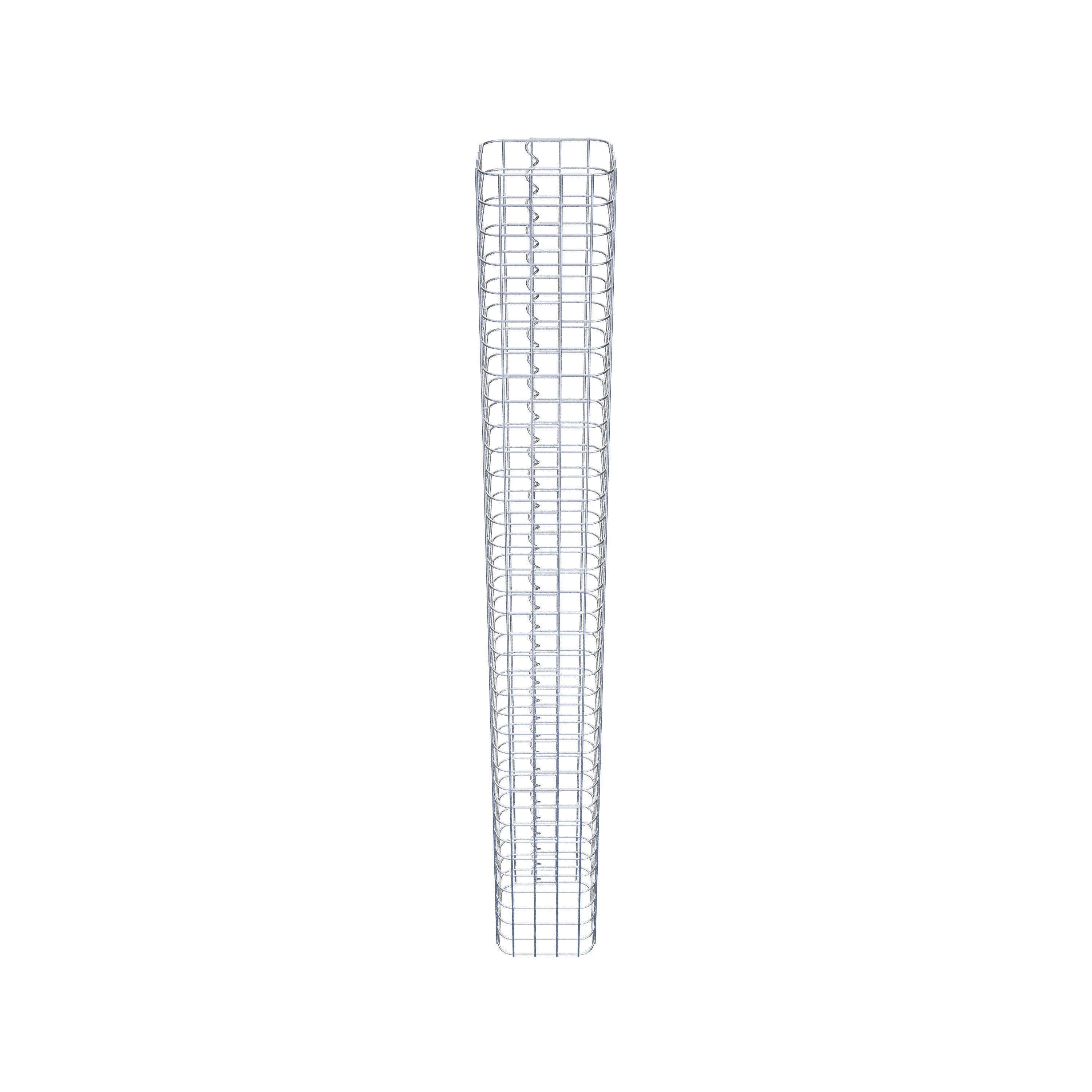 Colonne de gabion 22 x 22 cm MW 5 x 5 cm carré