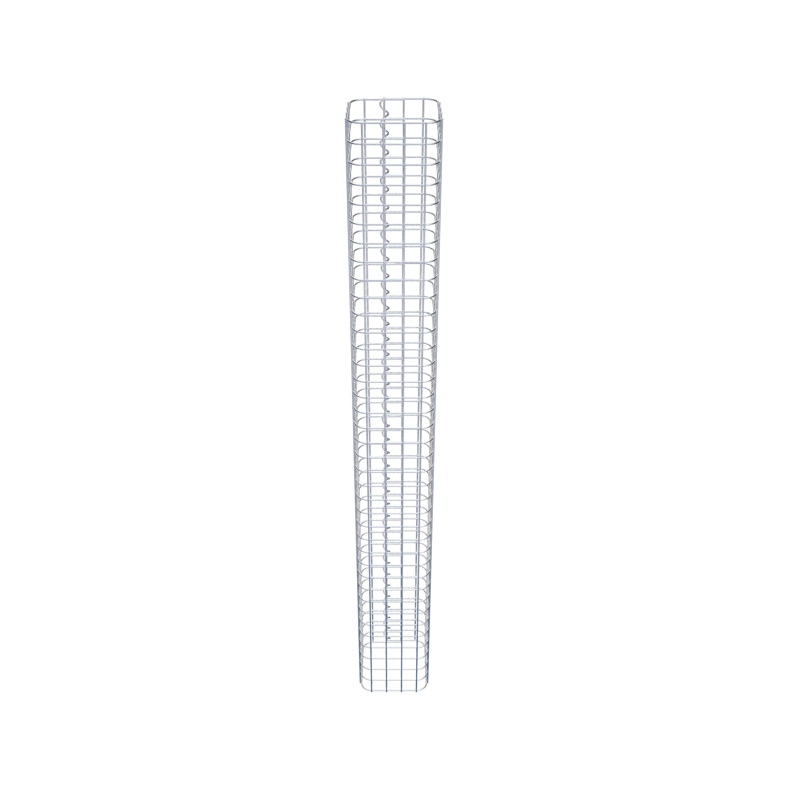 Colonne de gabion 22 x 22 cm MW 5 x 5 cm carré