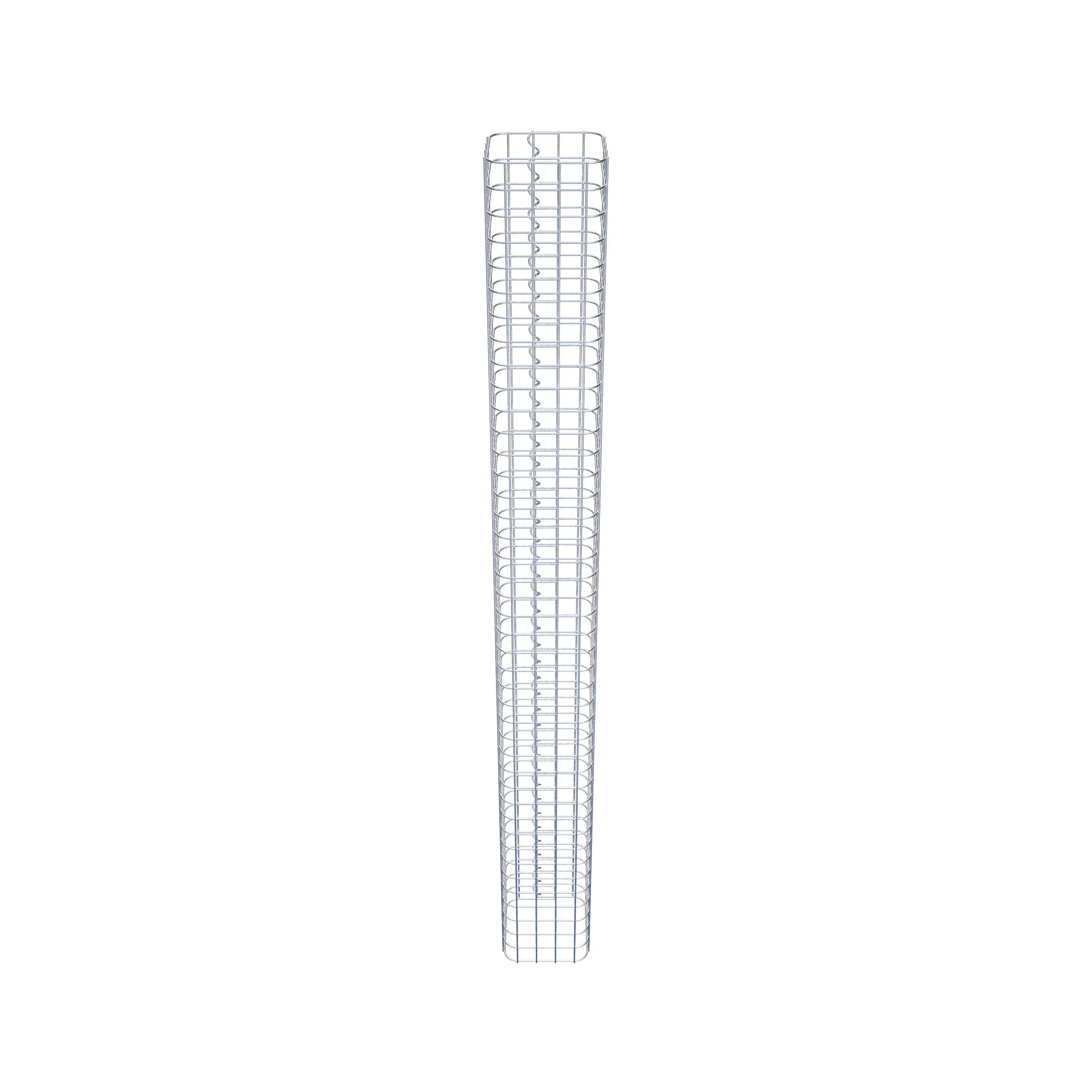 Colonne de gabion 22 x 22 cm MW 5 x 5 cm carré