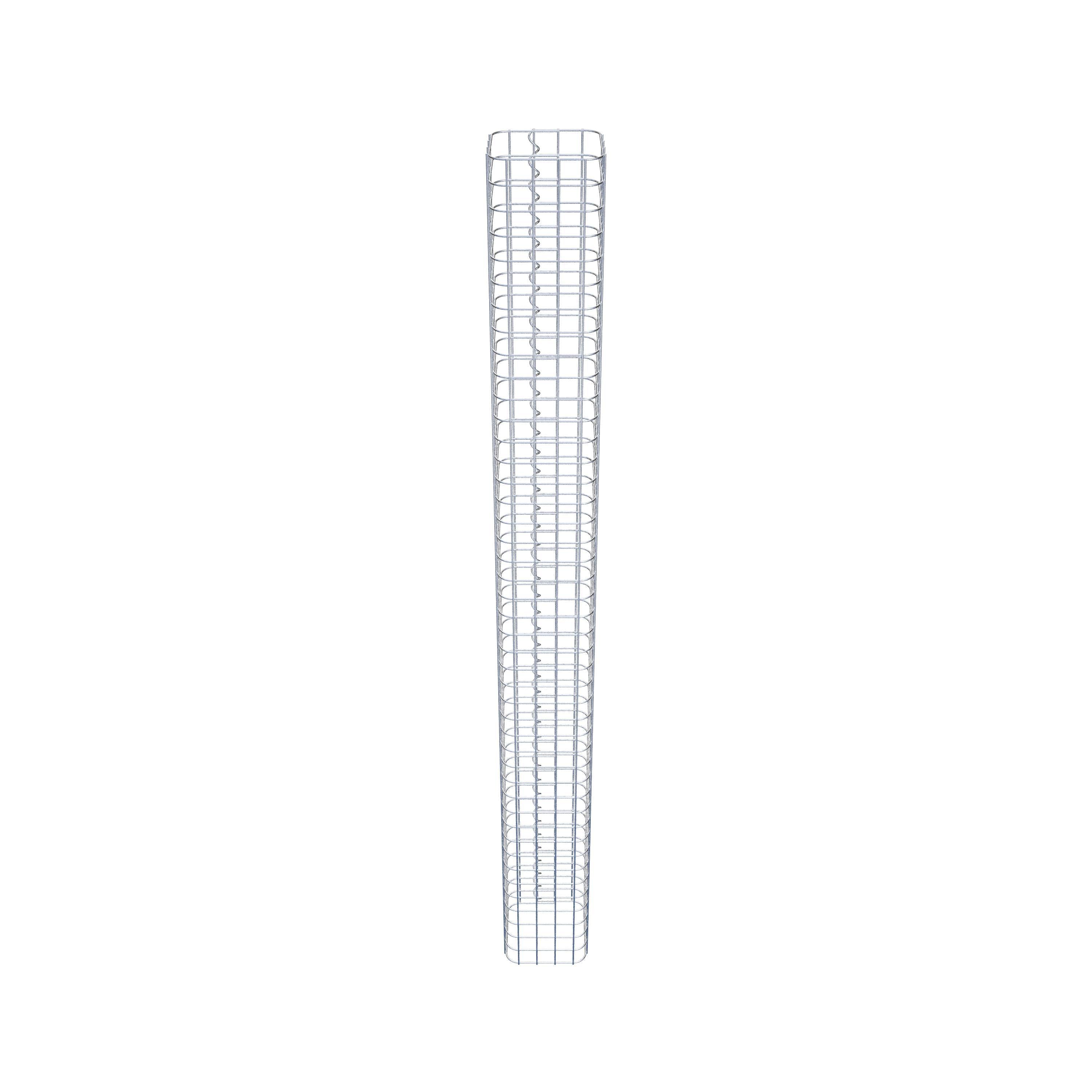 Colonne de gabion 22 x 22 cm MW 5 x 5 cm carré