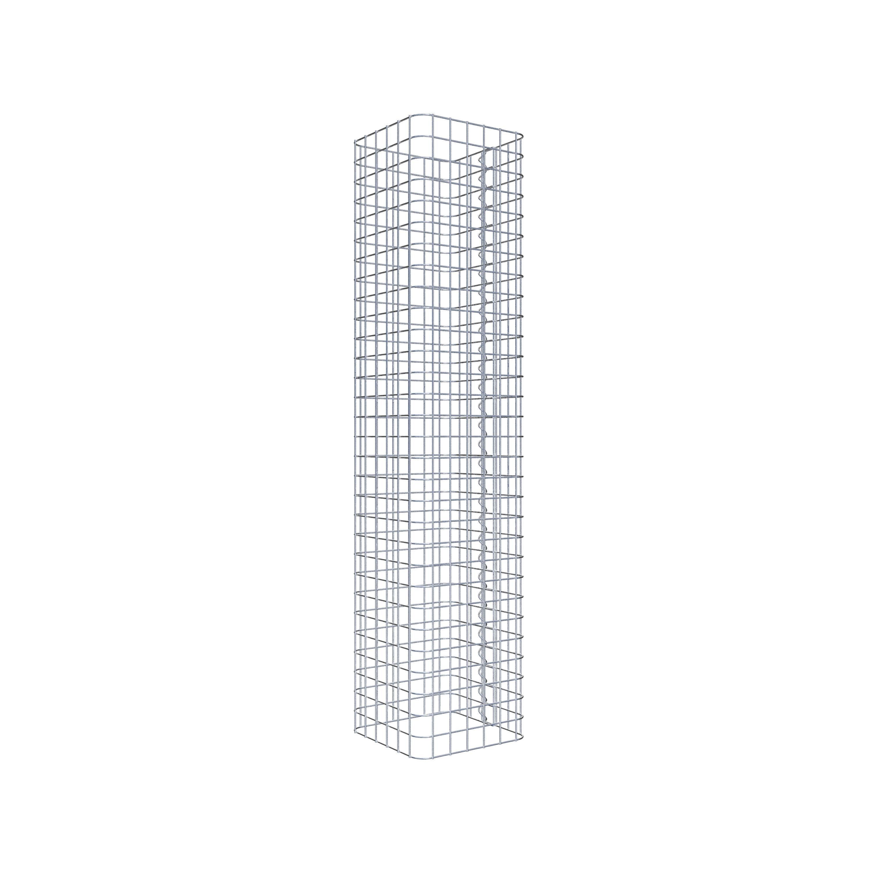 Colonna di gabbioni 32 x 32 cm MW 5 x 5 cm quadrato