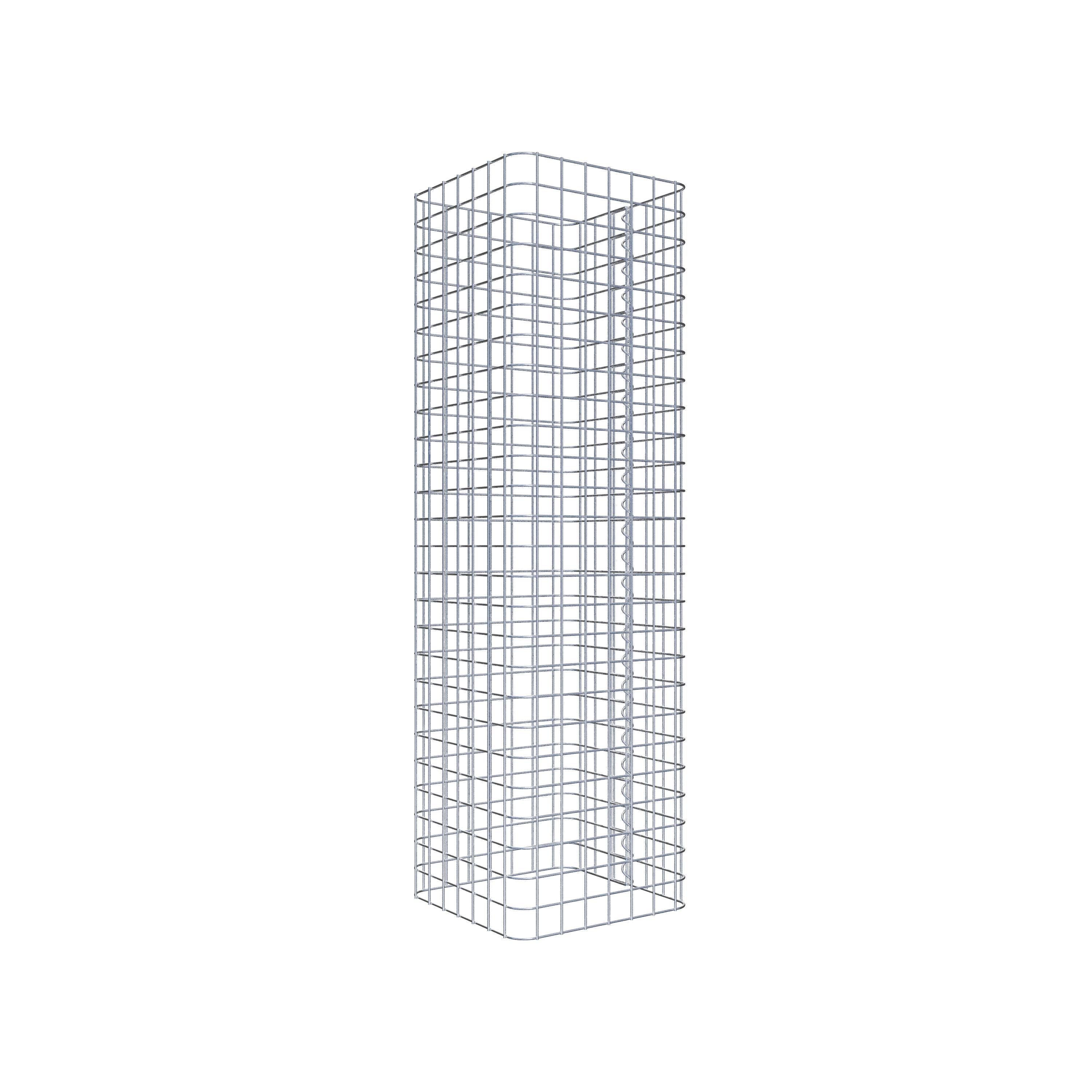 Colonna di gabbioni 37 x 37 cm MW 5 x 5 cm quadrato
