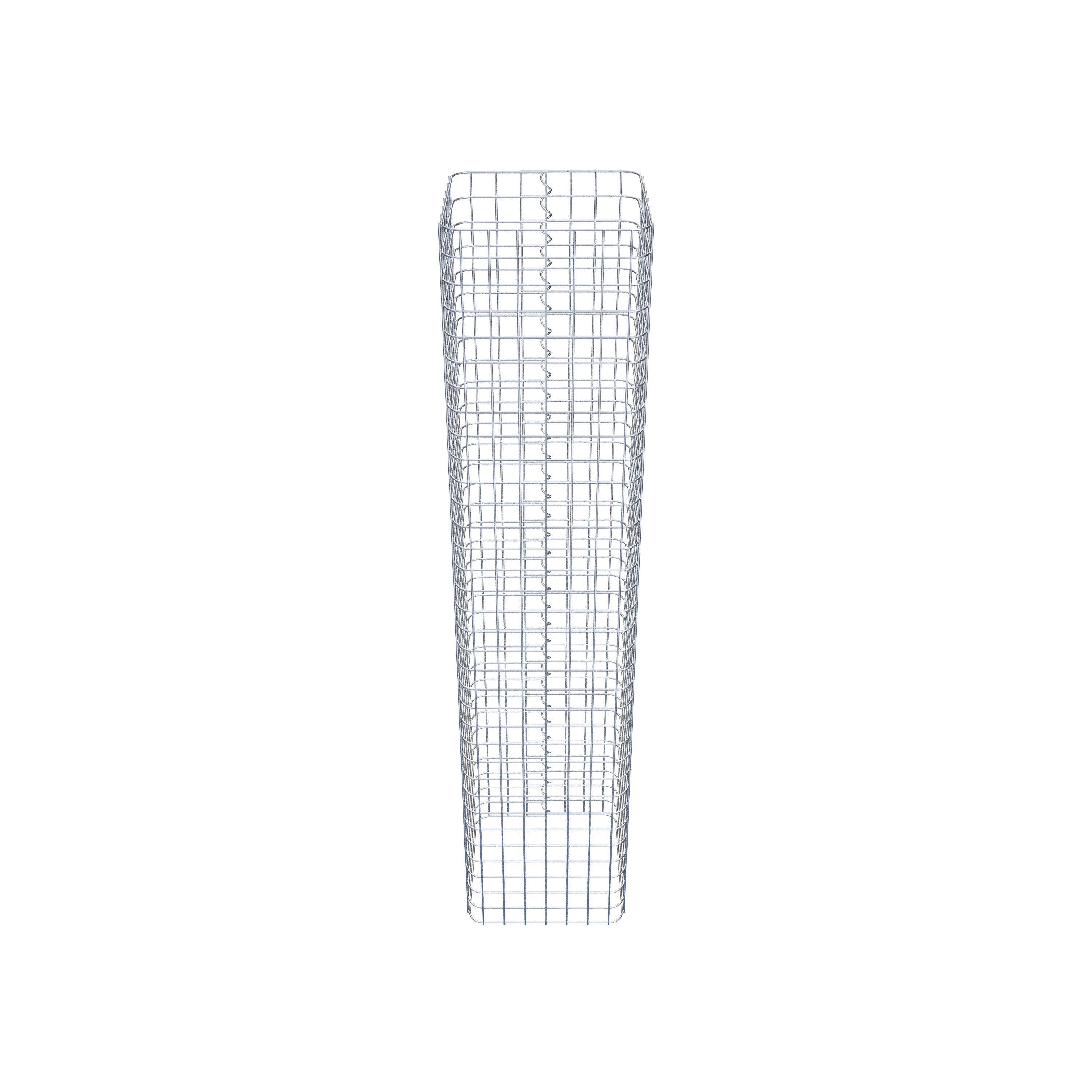 Colonna di gabbioni 37 x 37 cm MW 5 x 5 cm quadrato