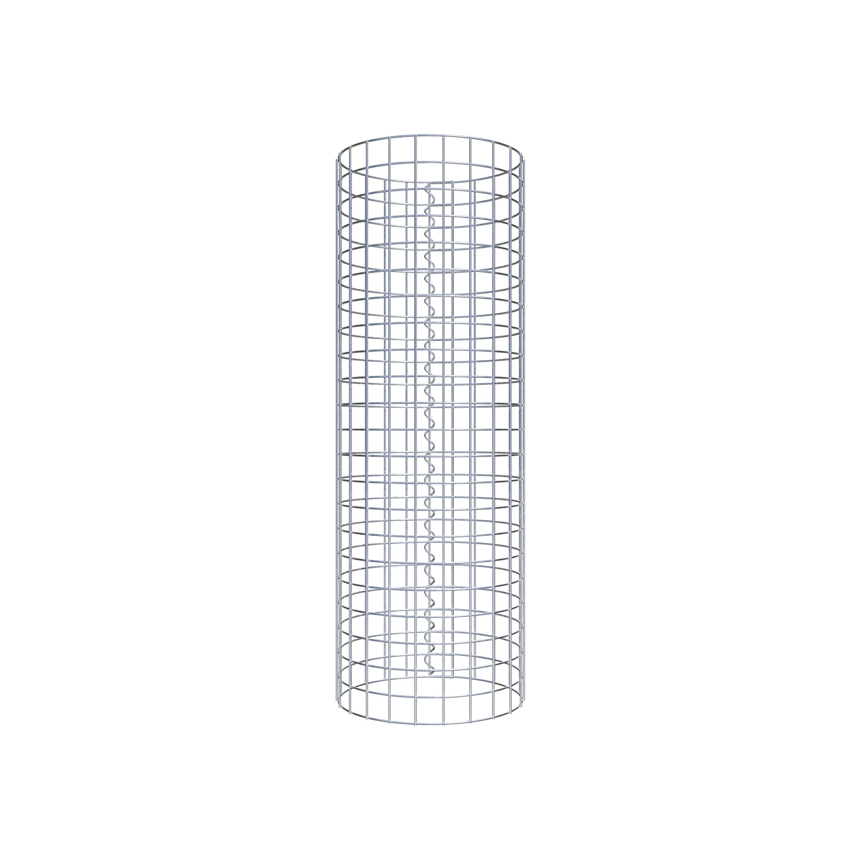 Gabionensäule Durchmesser 37 cm MW 5 x 5 cm rund