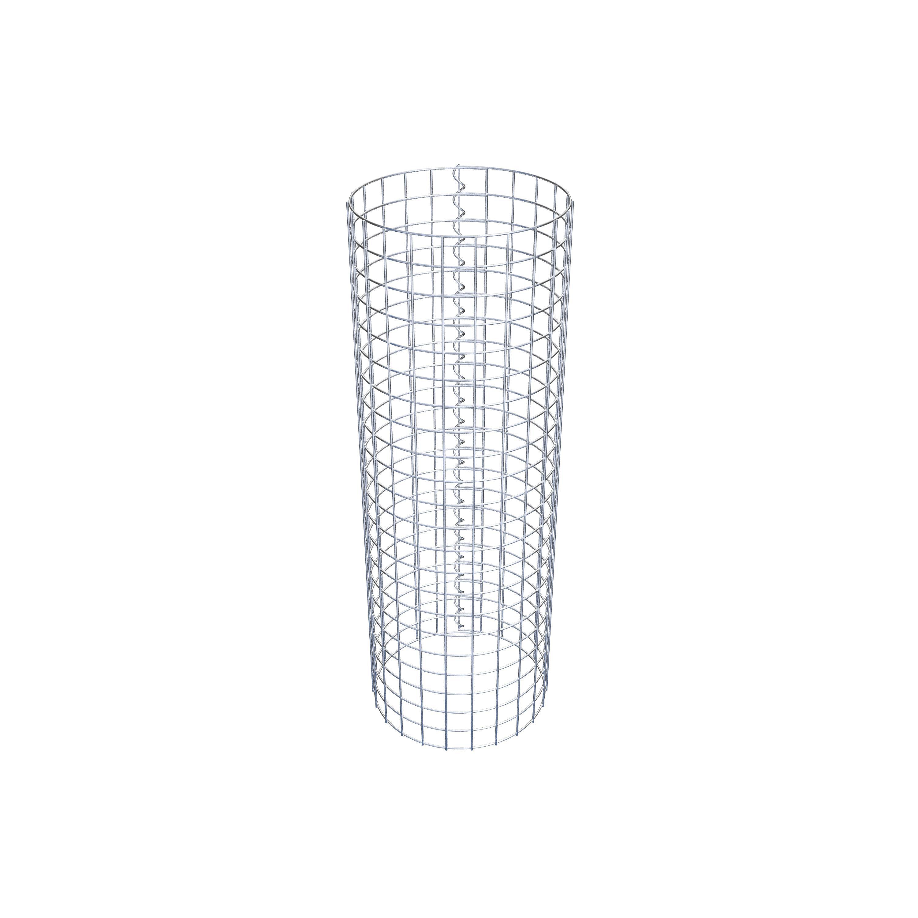 Gabionensäule Durchmesser 37 cm MW 5 x 5 cm rund