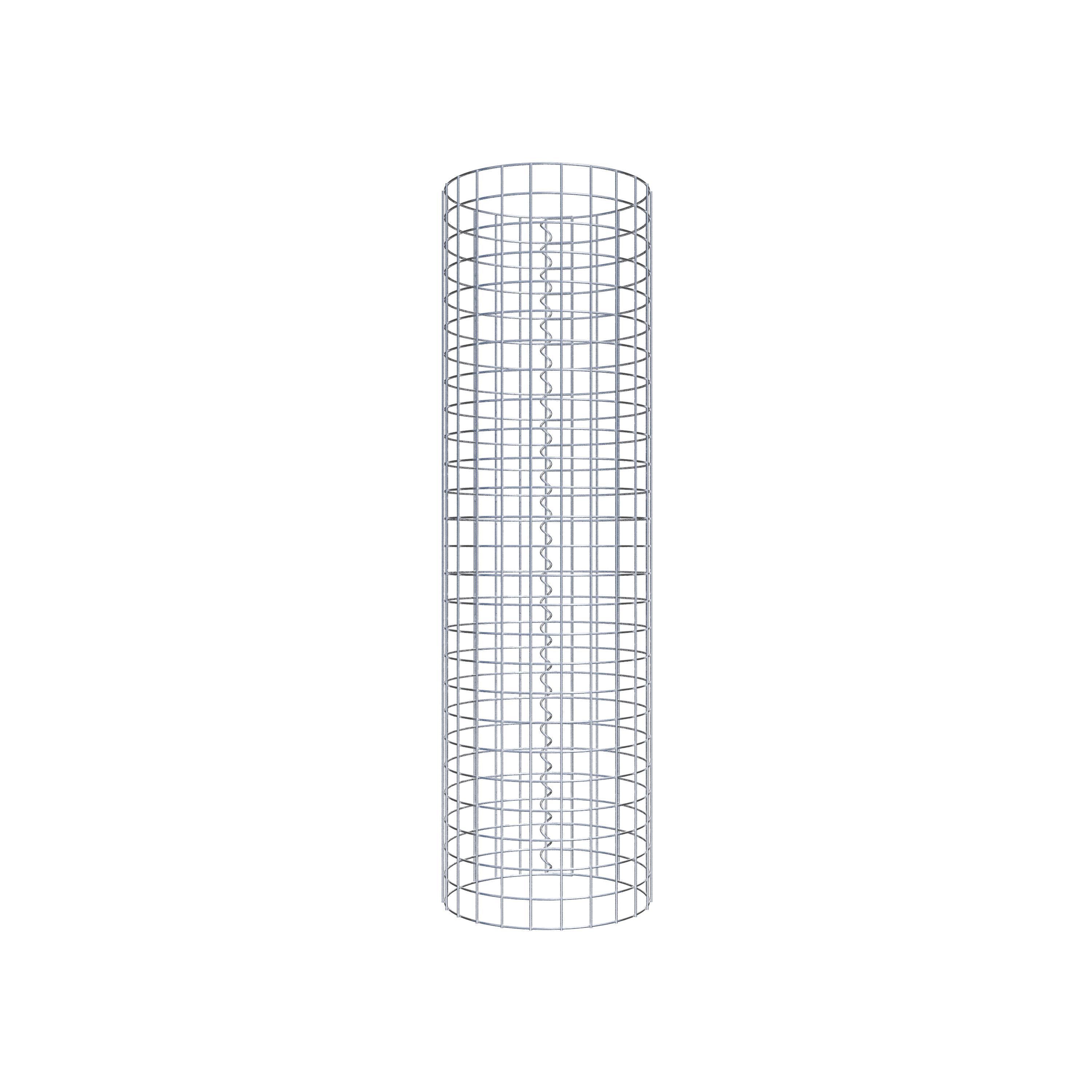 Gabionensäule Durchmesser 37 cm MW 5 x 5 cm rund
