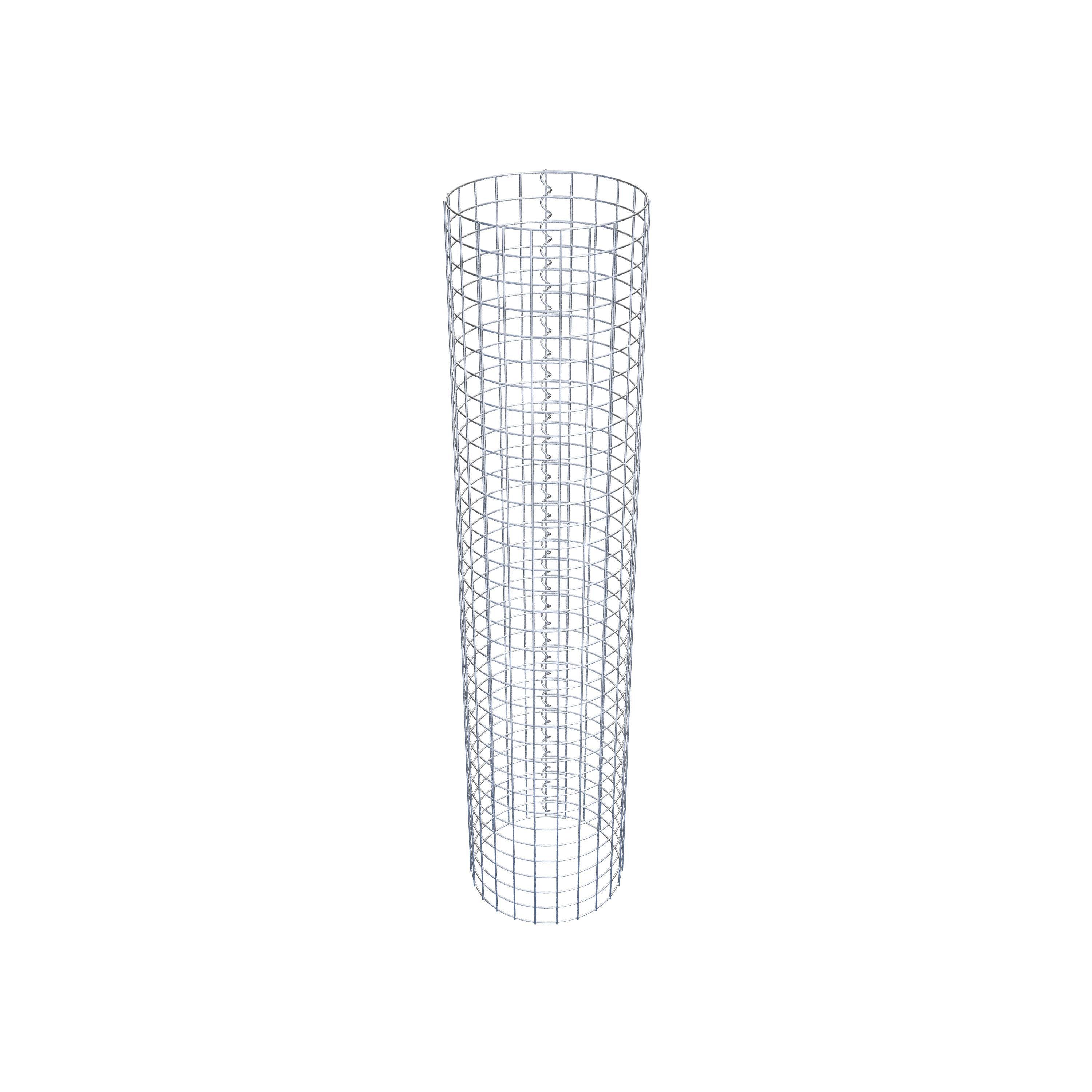 Gabionensäule Durchmesser 37 cm MW 5 x 5 cm rund