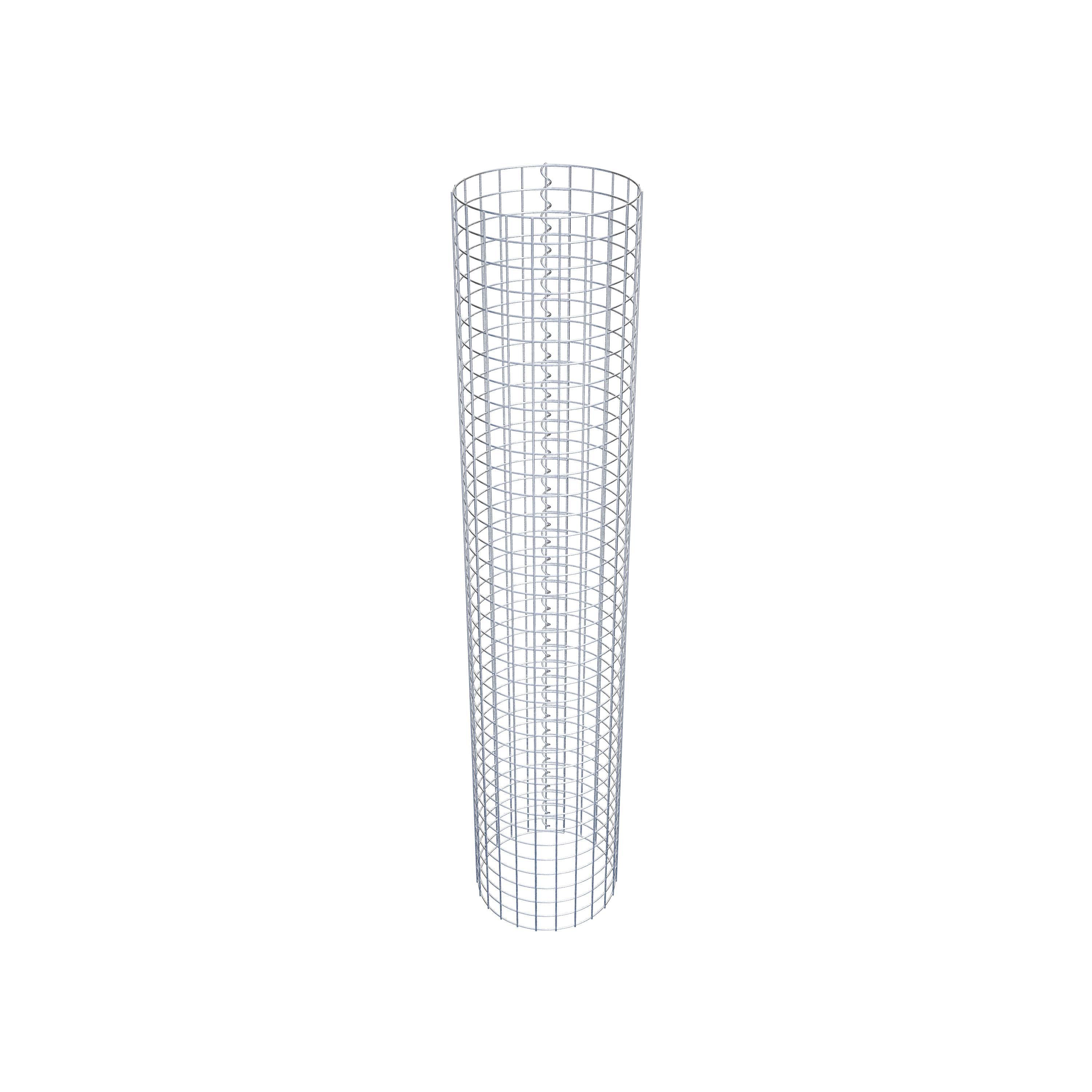 Gabionensäule Durchmesser 37 cm MW 5 x 5 cm rund