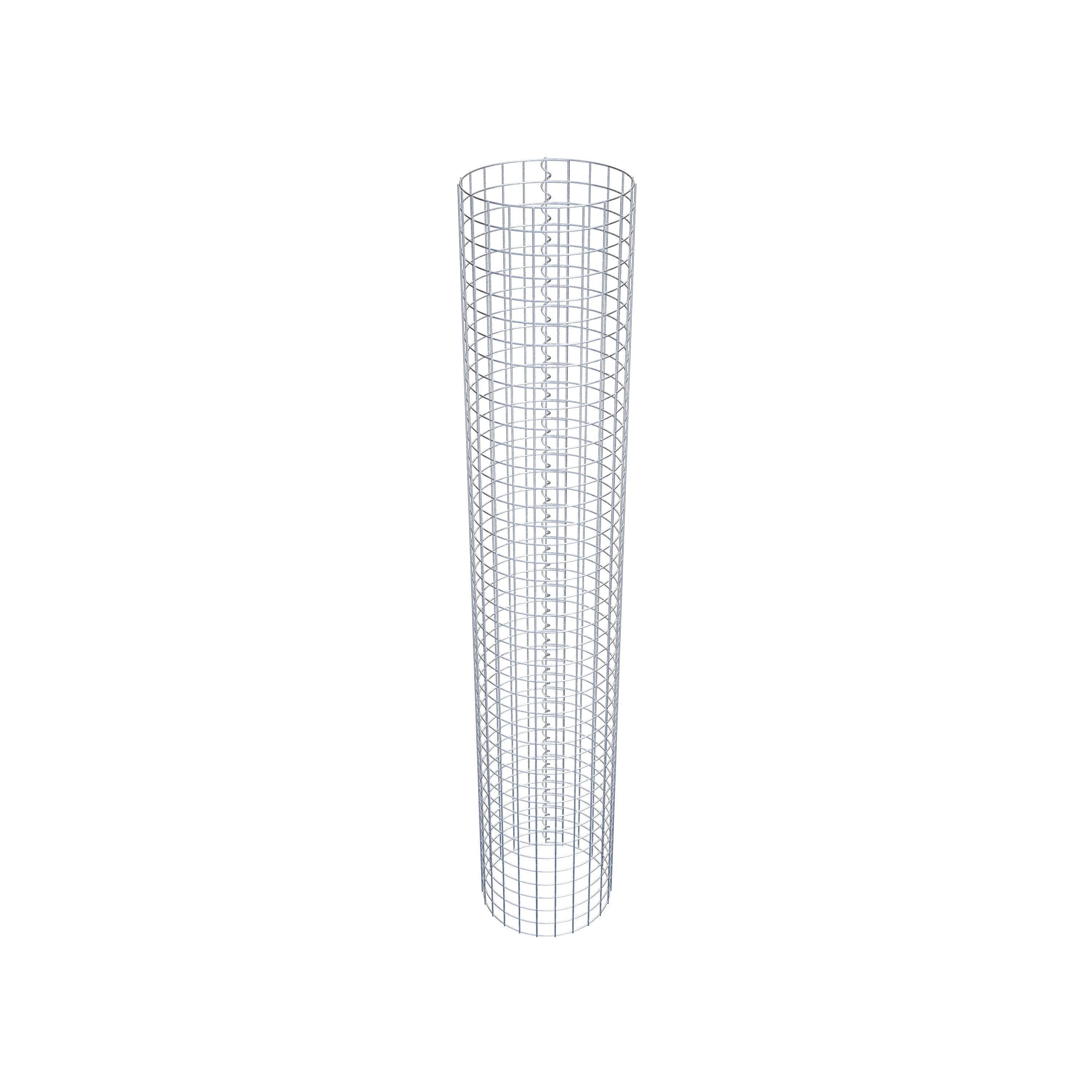 Gabionensäule Durchmesser 37 cm MW 5 x 5 cm rund