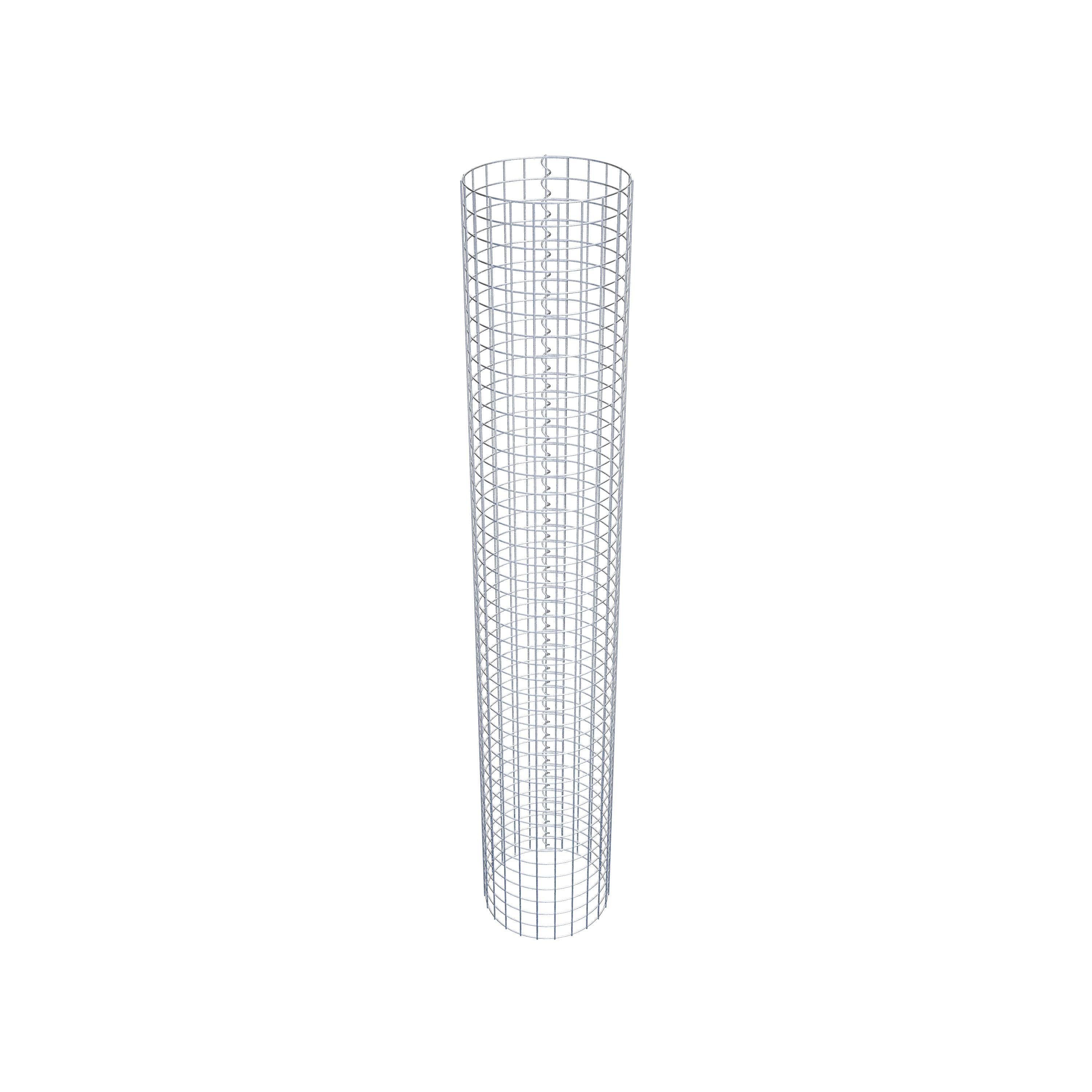 Gabionensäule Durchmesser 37 cm MW 5 x 5 cm rund