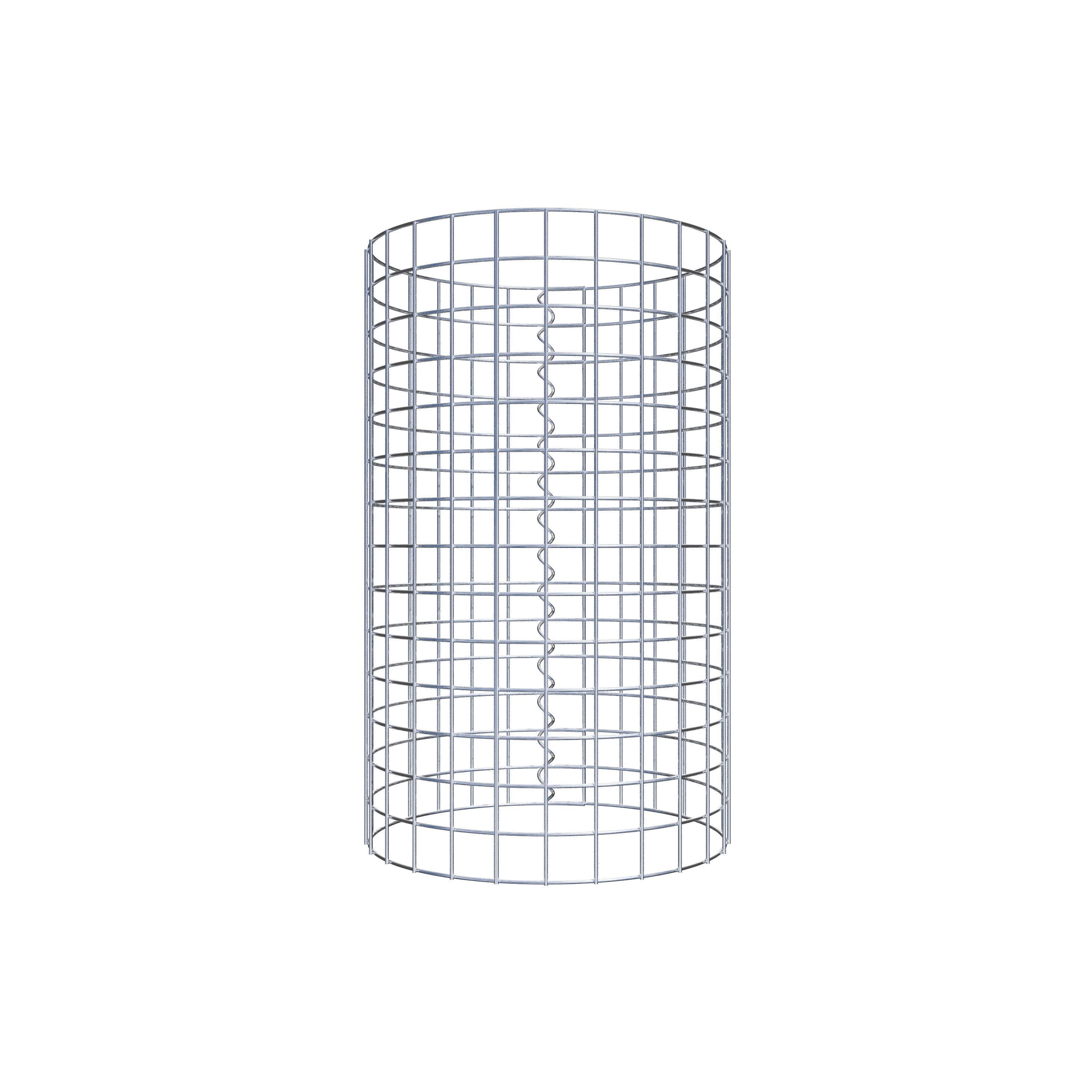 Gabionsøjle diameter 42 cm MW 5 x 5 cm rund