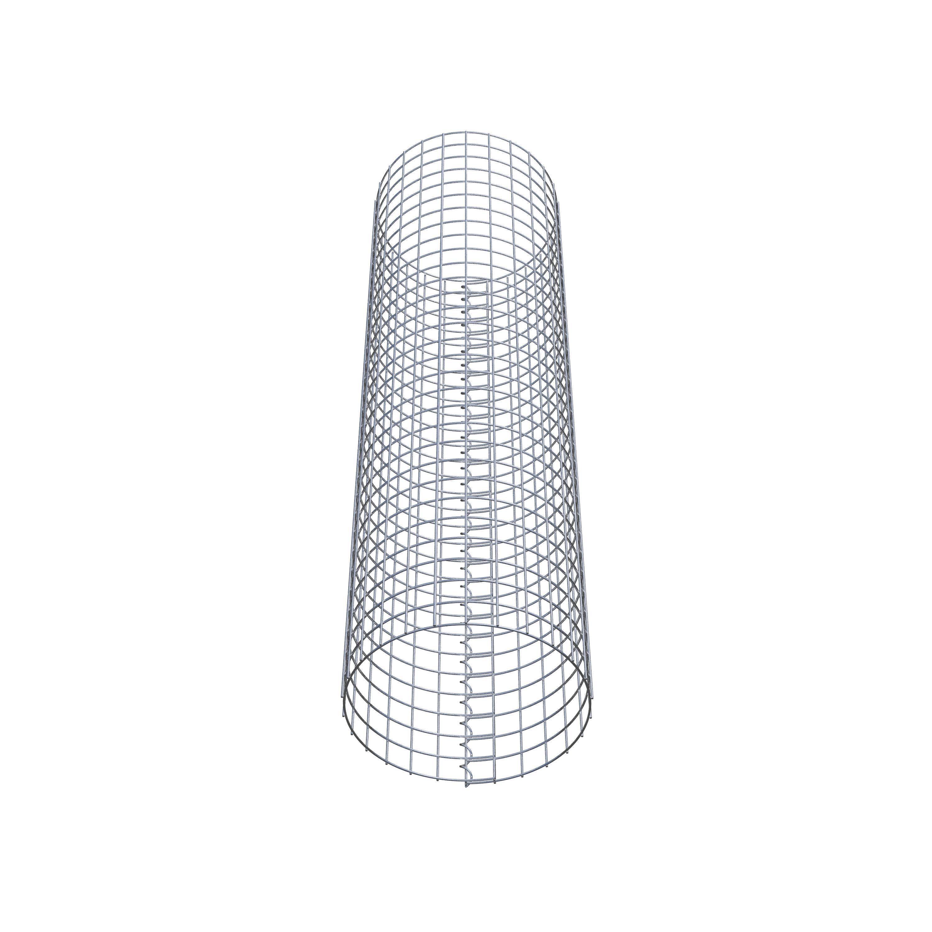 Gabionsøjle diameter 42 cm MW 5 x 5 cm rund