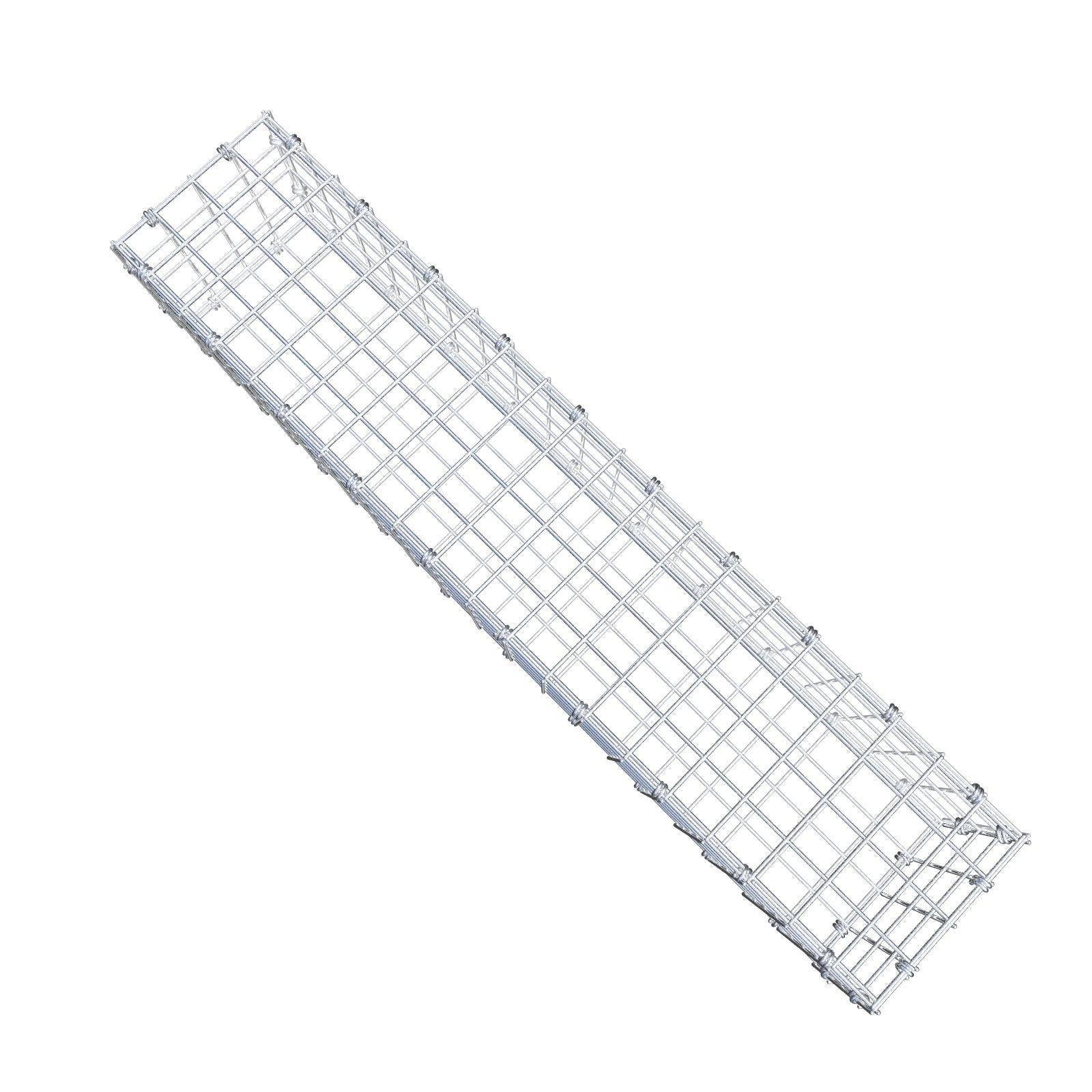 Gabion 100 cm x 20 cm x 20 cm (L x H x D), mesh size 5 x 5 cm, spiral ring