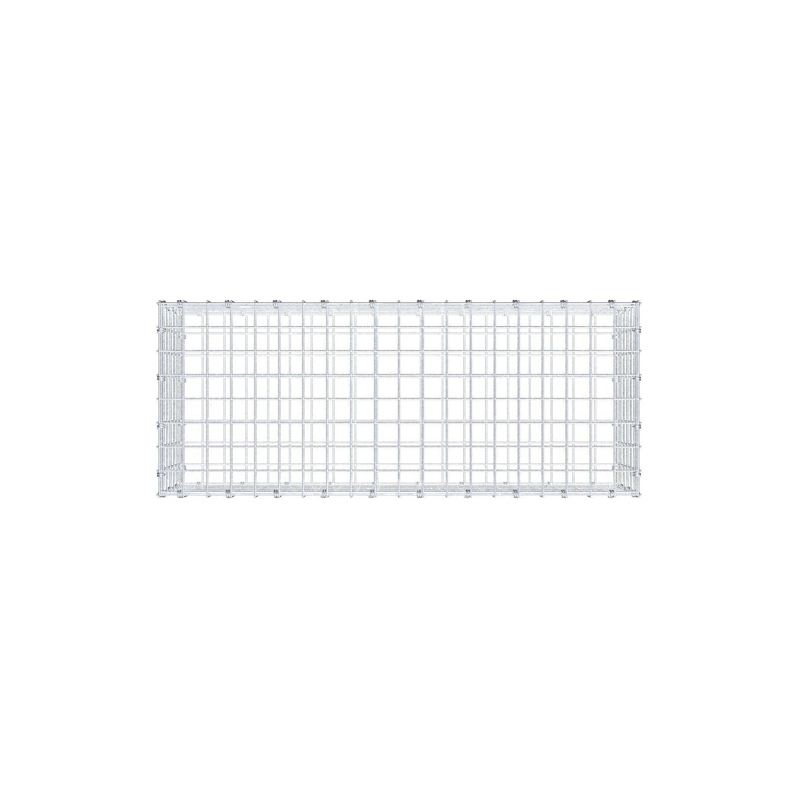 Gabion 100 cm x 30 cm x 40 cm (L x H x P), mailles 5 x 5 cm, anneau en spirale