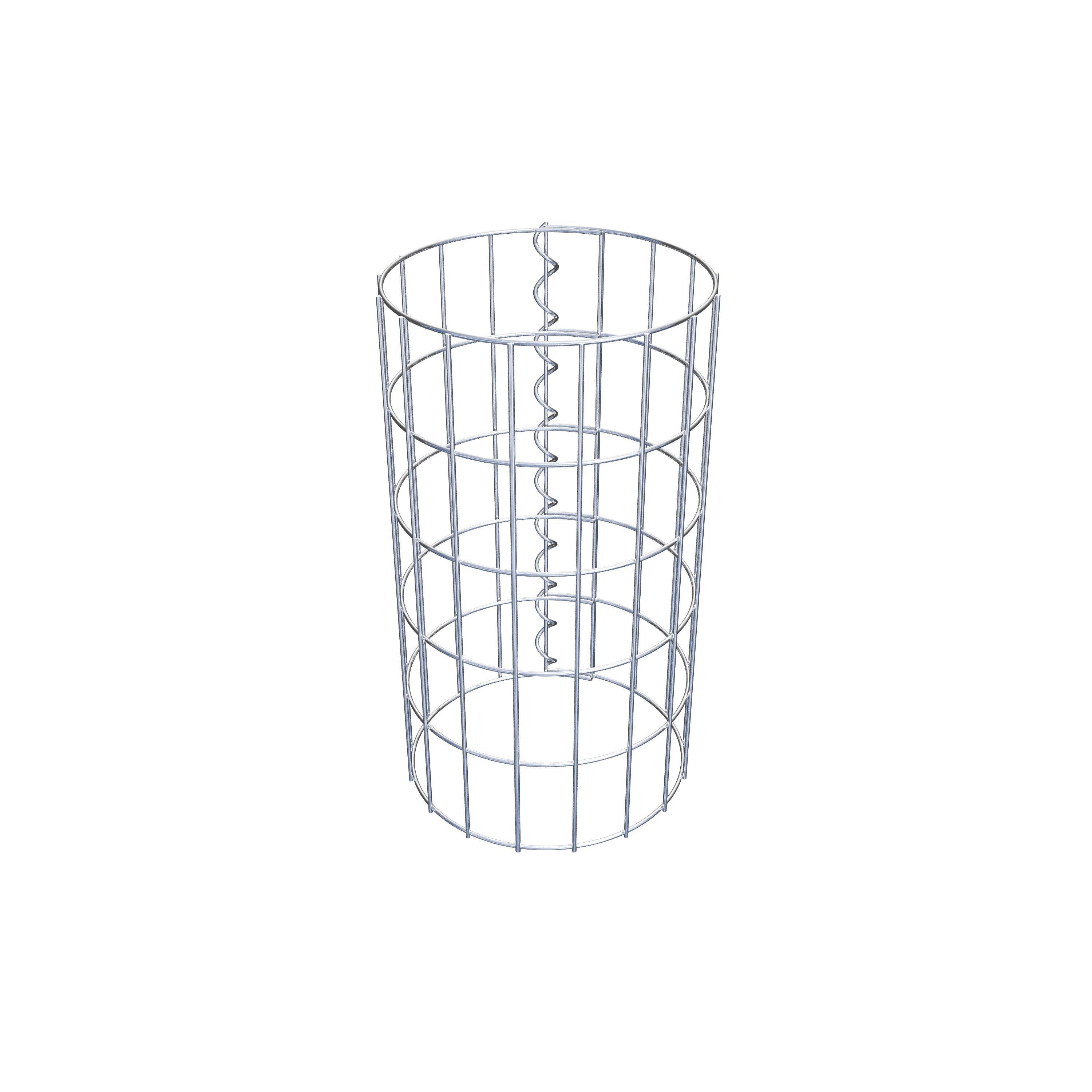 Gabionensäule Durchmesser 27 cm, MW 5 x 10 cm rund