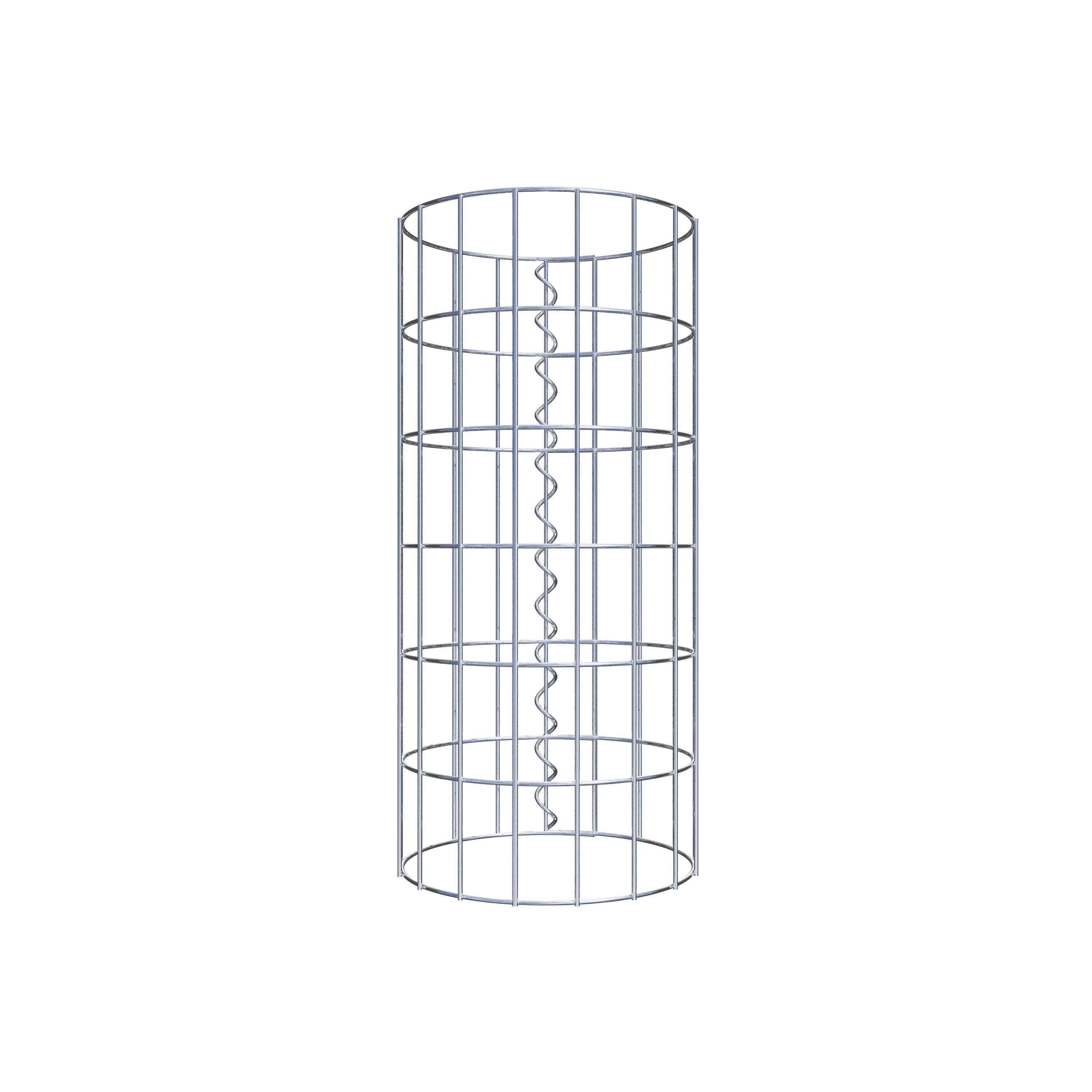 Gabionensäule Durchmesser 27 cm, MW 5 x 10 cm rund