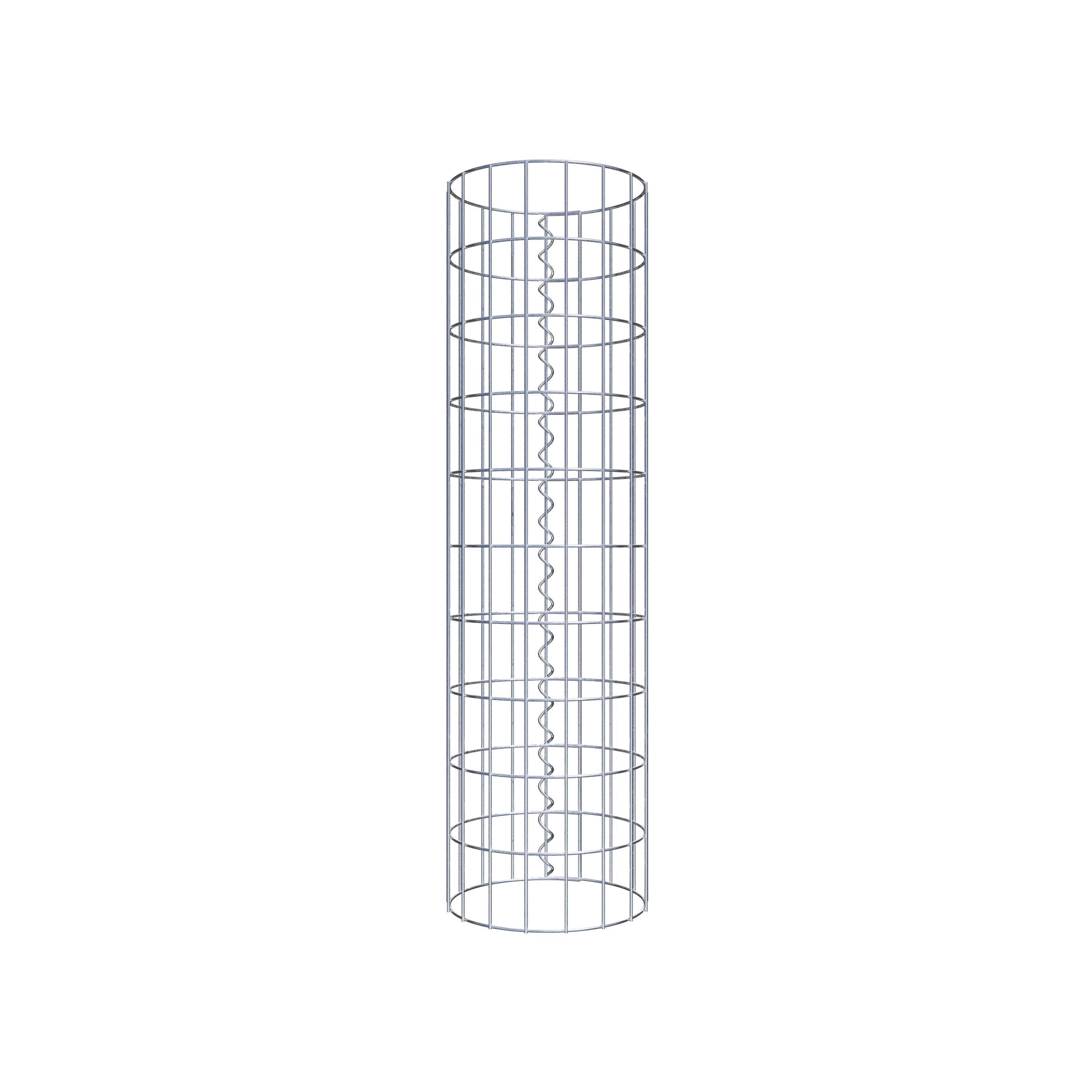 Gabionensäule Durchmesser 27 cm, MW 5 x 10 cm rund