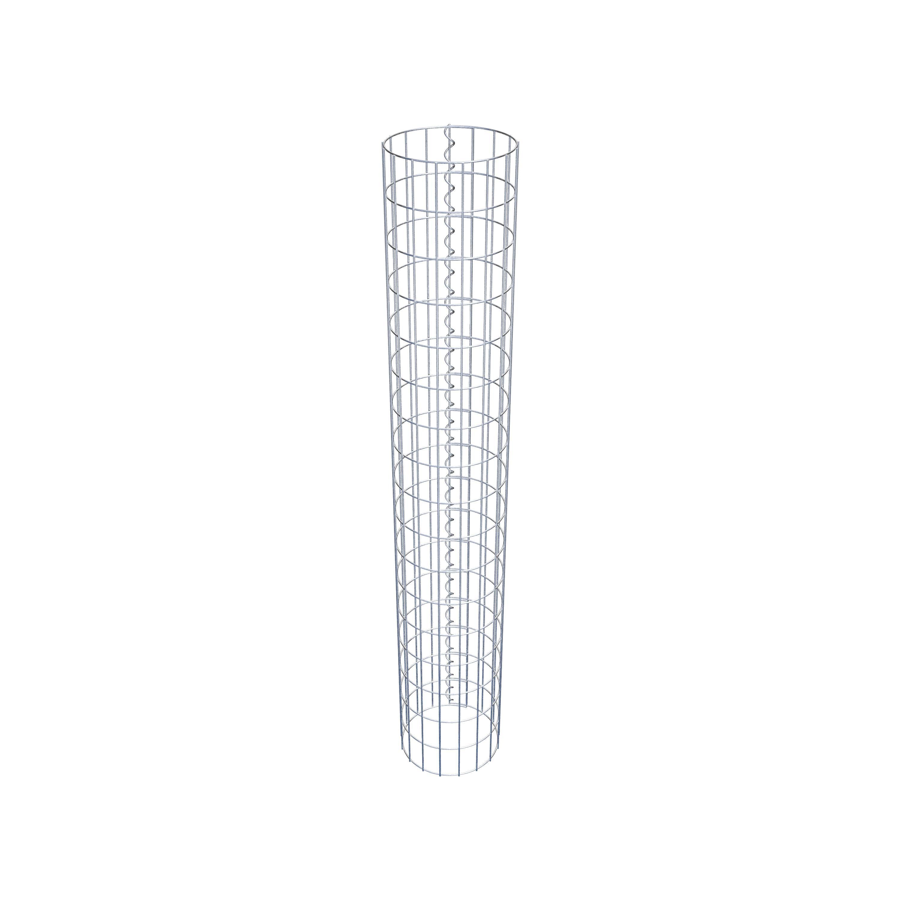Gabionensäule Durchmesser 27 cm, MW 5 x 10 cm rund