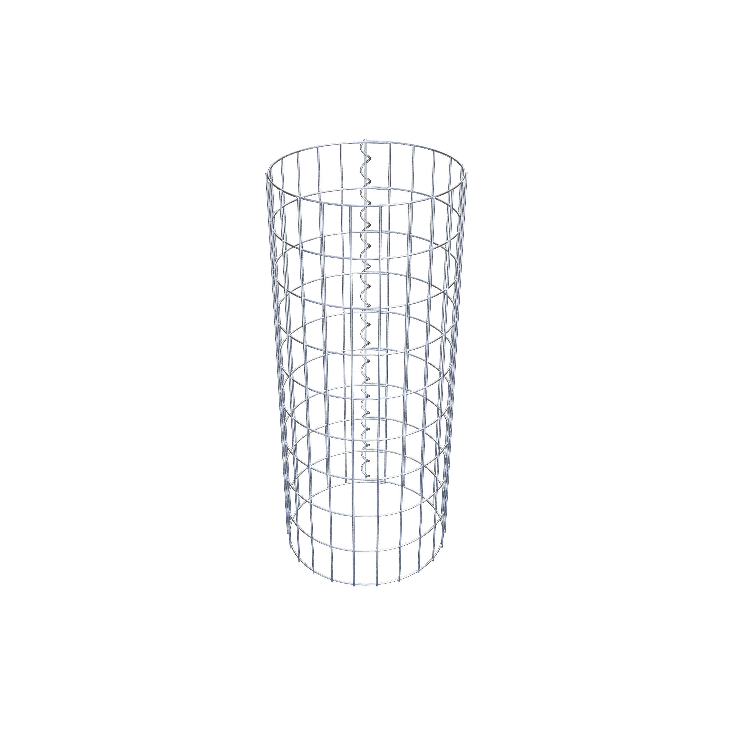 Gabionensäule Durchmesser 37 cm, MW 5 x 10 cm rund