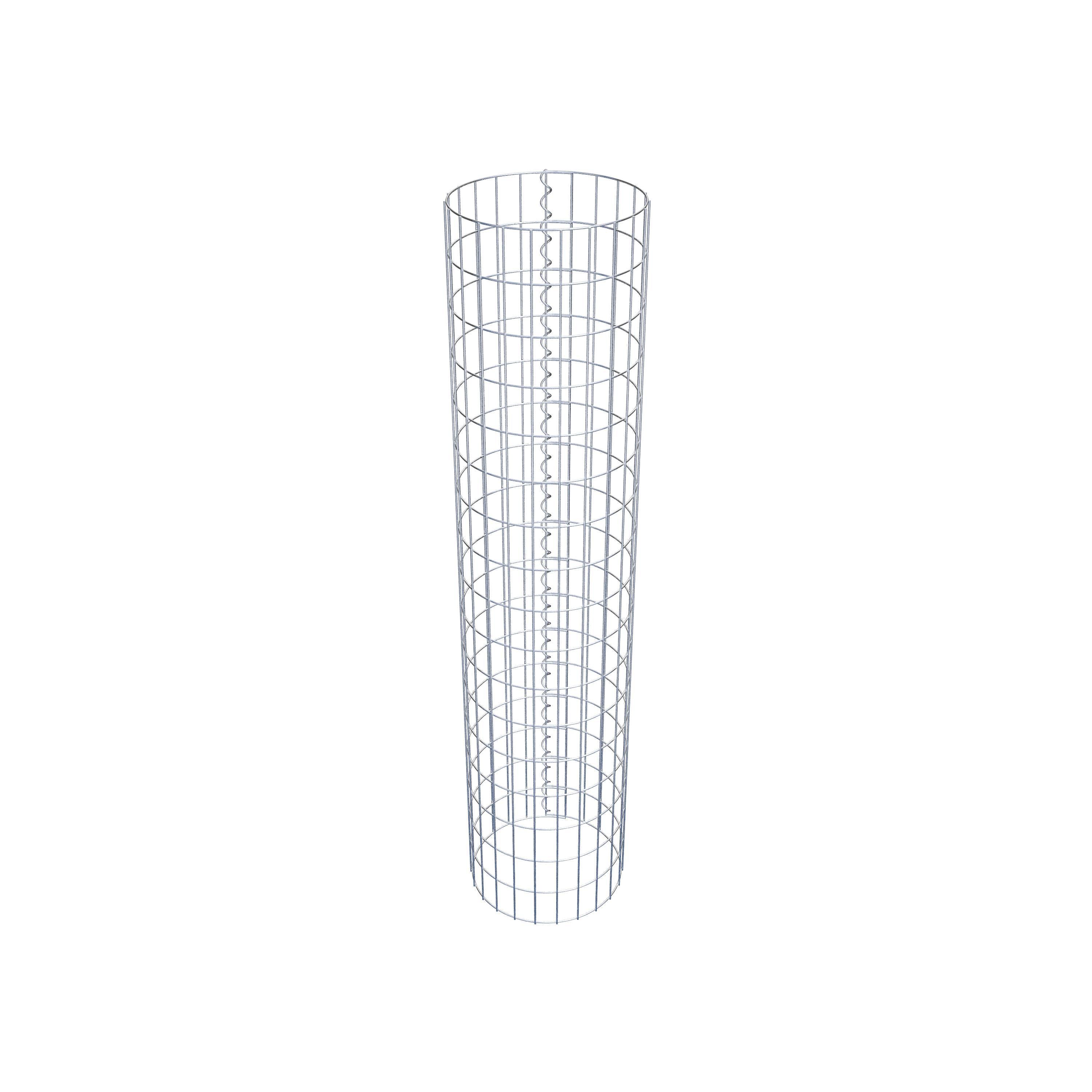 Gabionensäule Durchmesser 37 cm, MW 5 x 10 cm rund