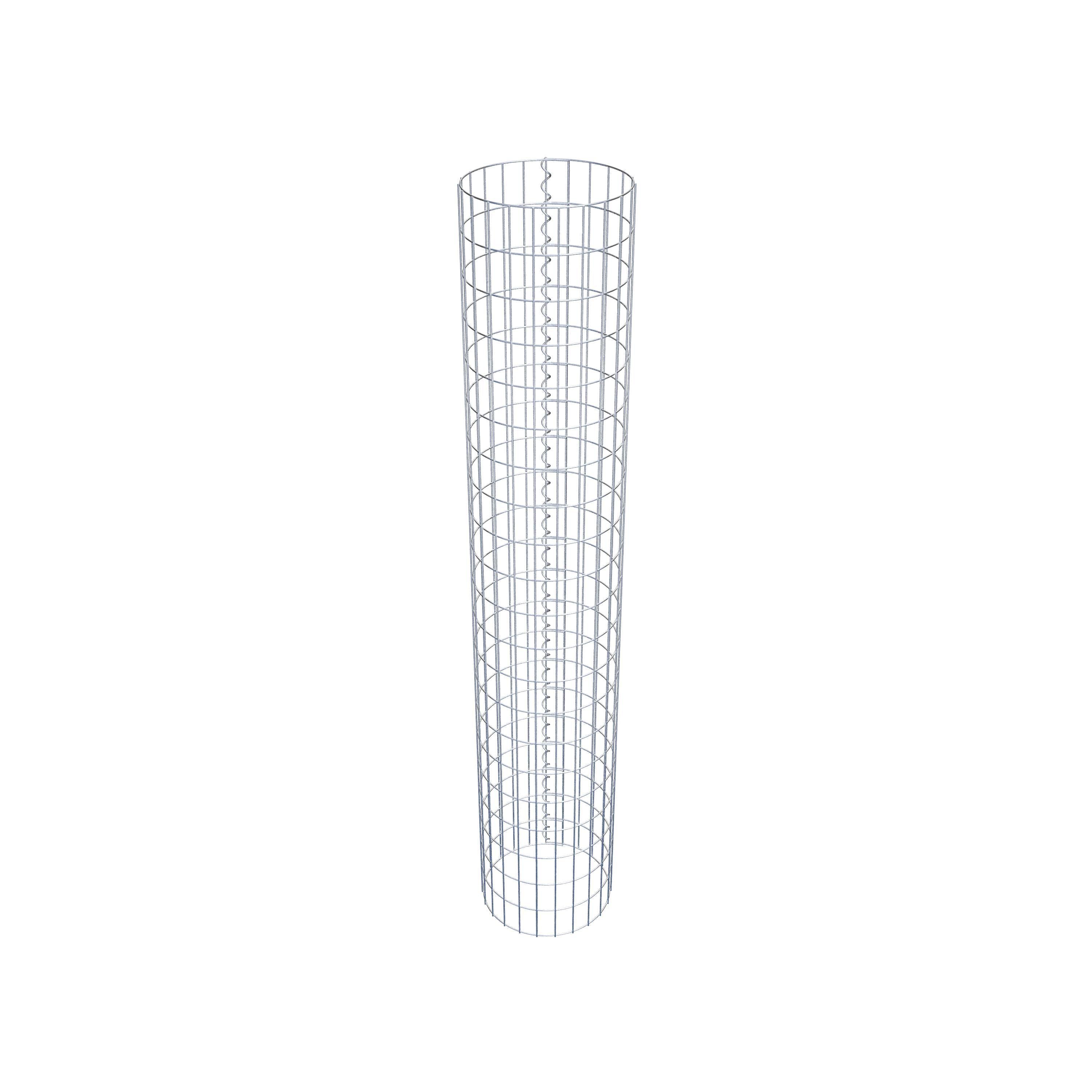 Gabionensäule Durchmesser 37 cm, MW 5 x 10 cm rund