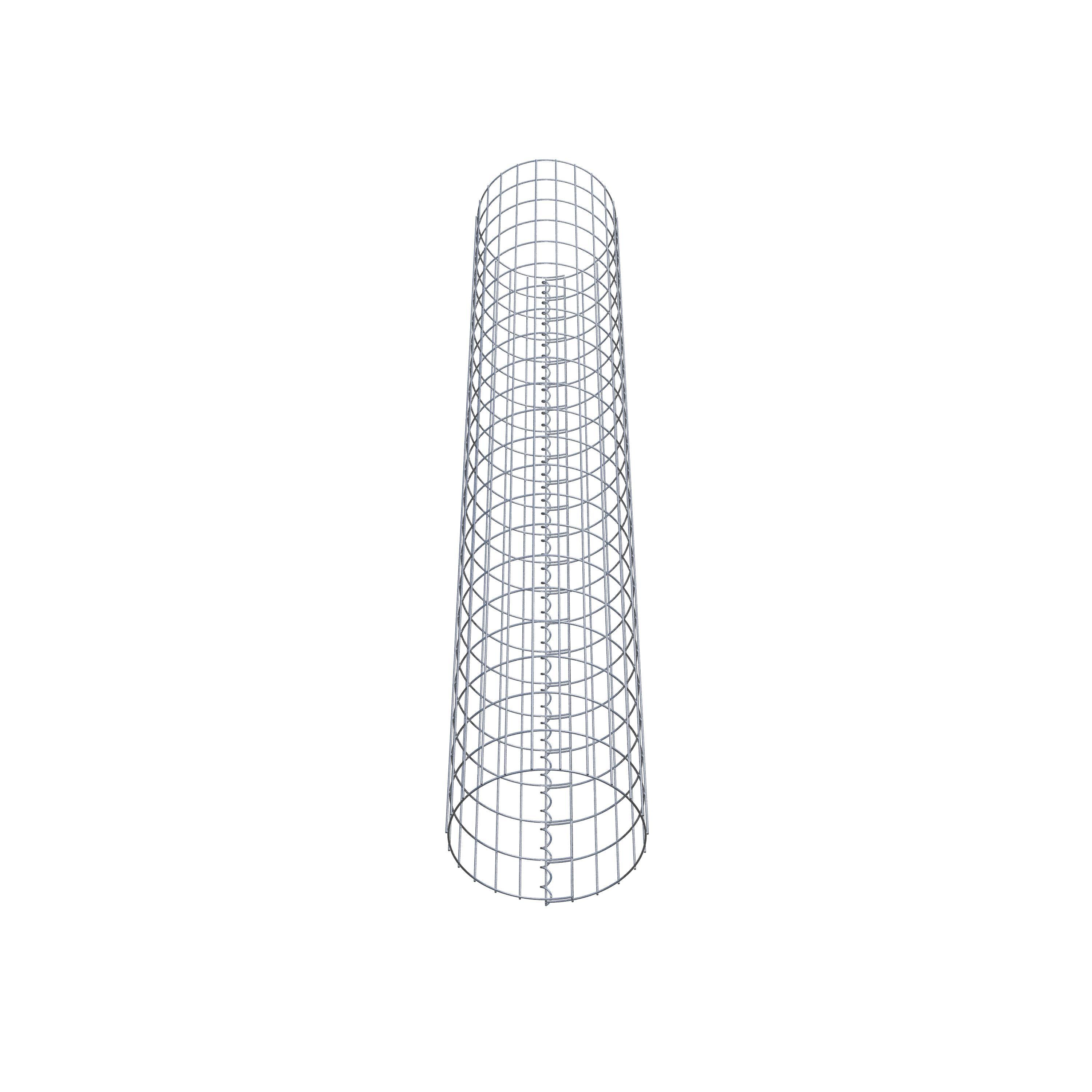 Gabionensäule Durchmesser 37 cm, MW 5 x 10 cm rund