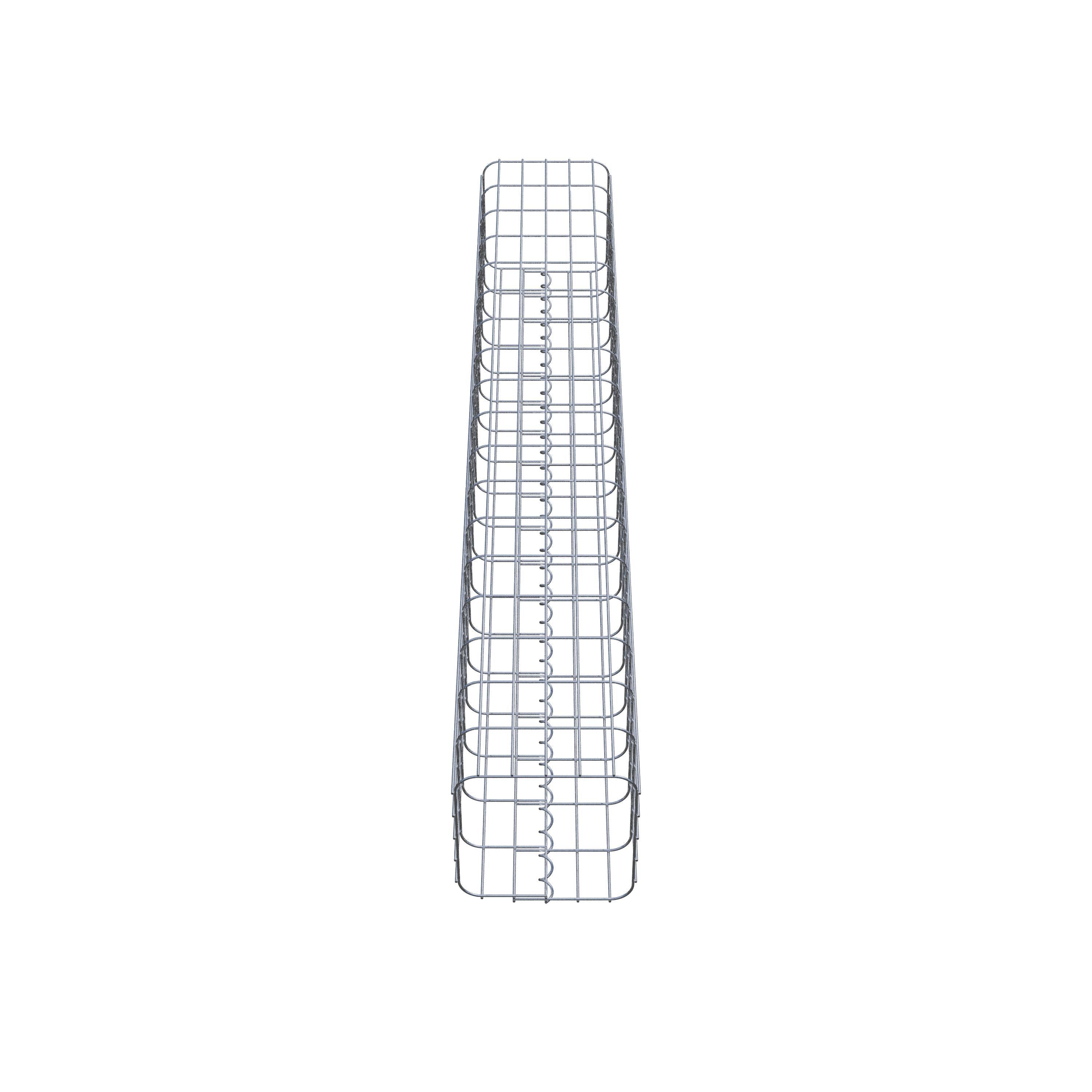 Gabionsøjle 27 x 27 cm, MW 5 x 10 cm kvadratisk