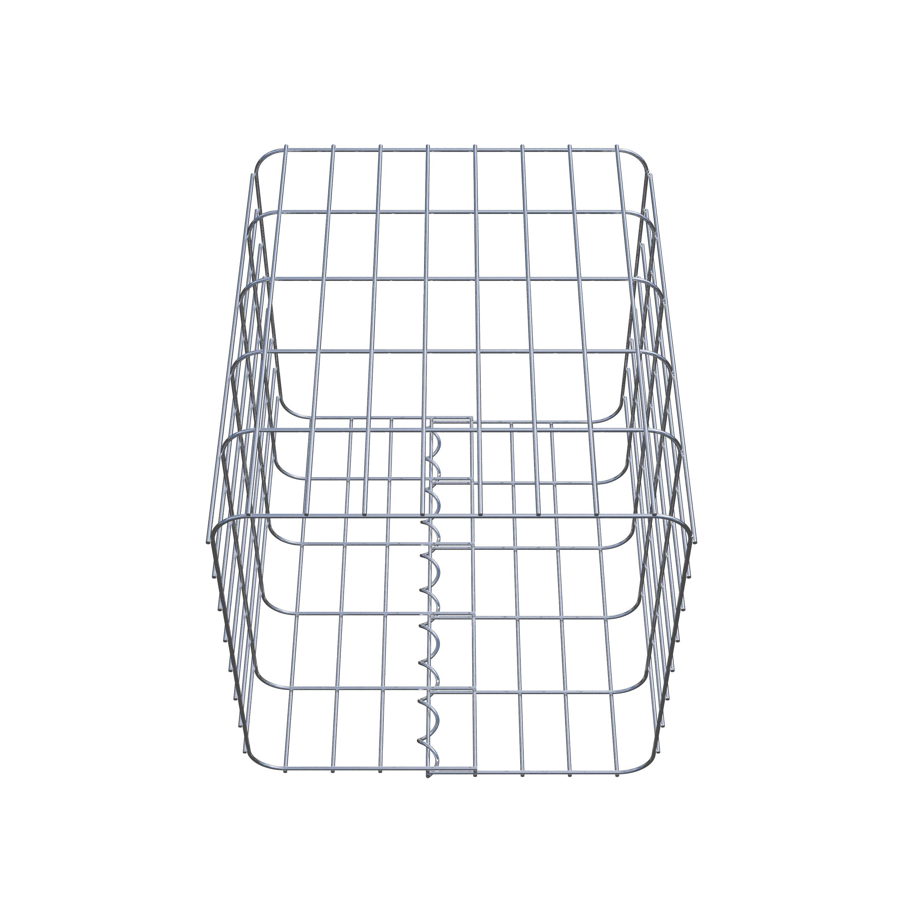 Colonna di gabbioni 42 x 42 cm, MW 5 x 10 cm quadrati