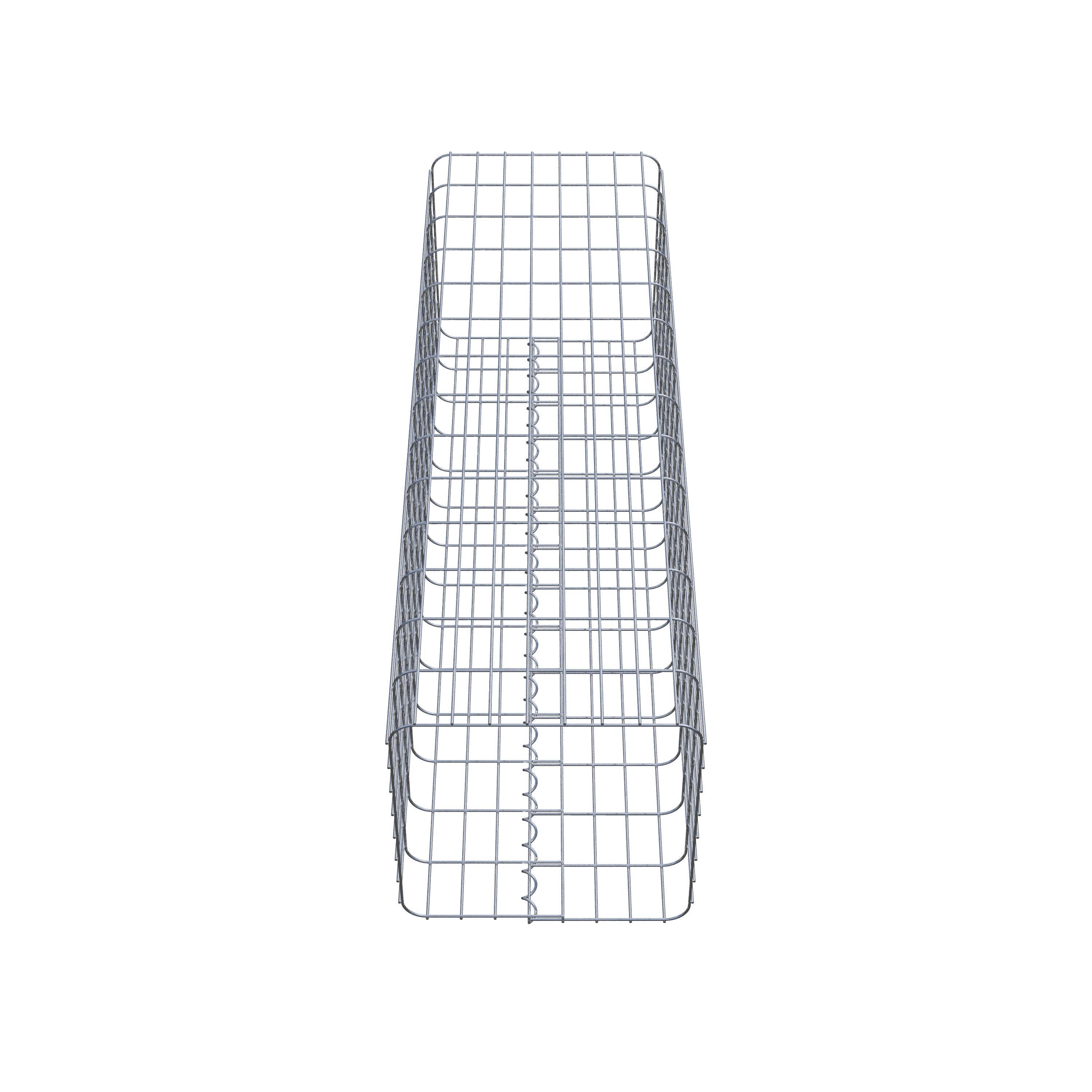 Colonna di gabbioni 42 x 42 cm, MW 5 x 10 cm quadrati