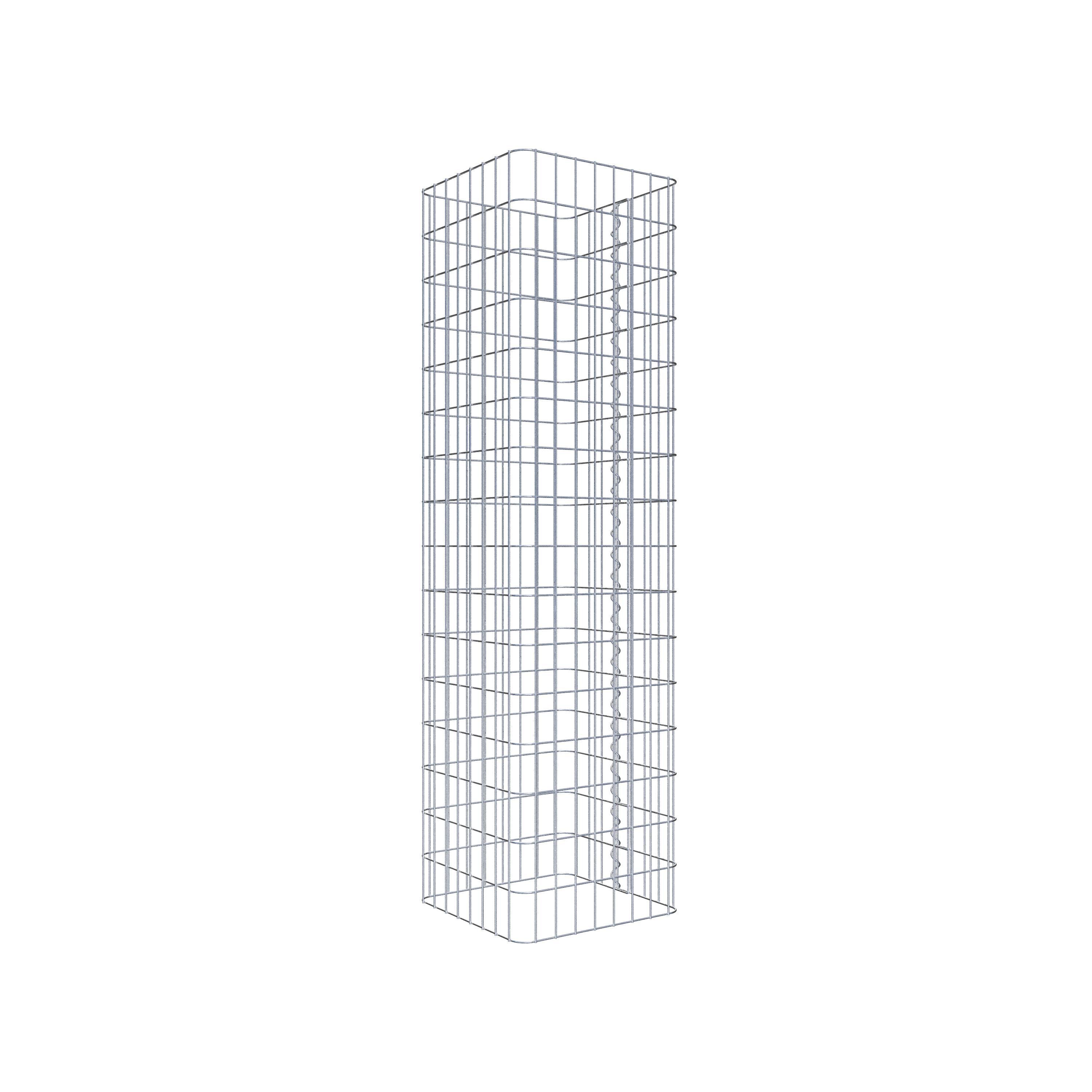 Colonna di gabbioni 42 x 42 cm, MW 5 x 10 cm quadrati