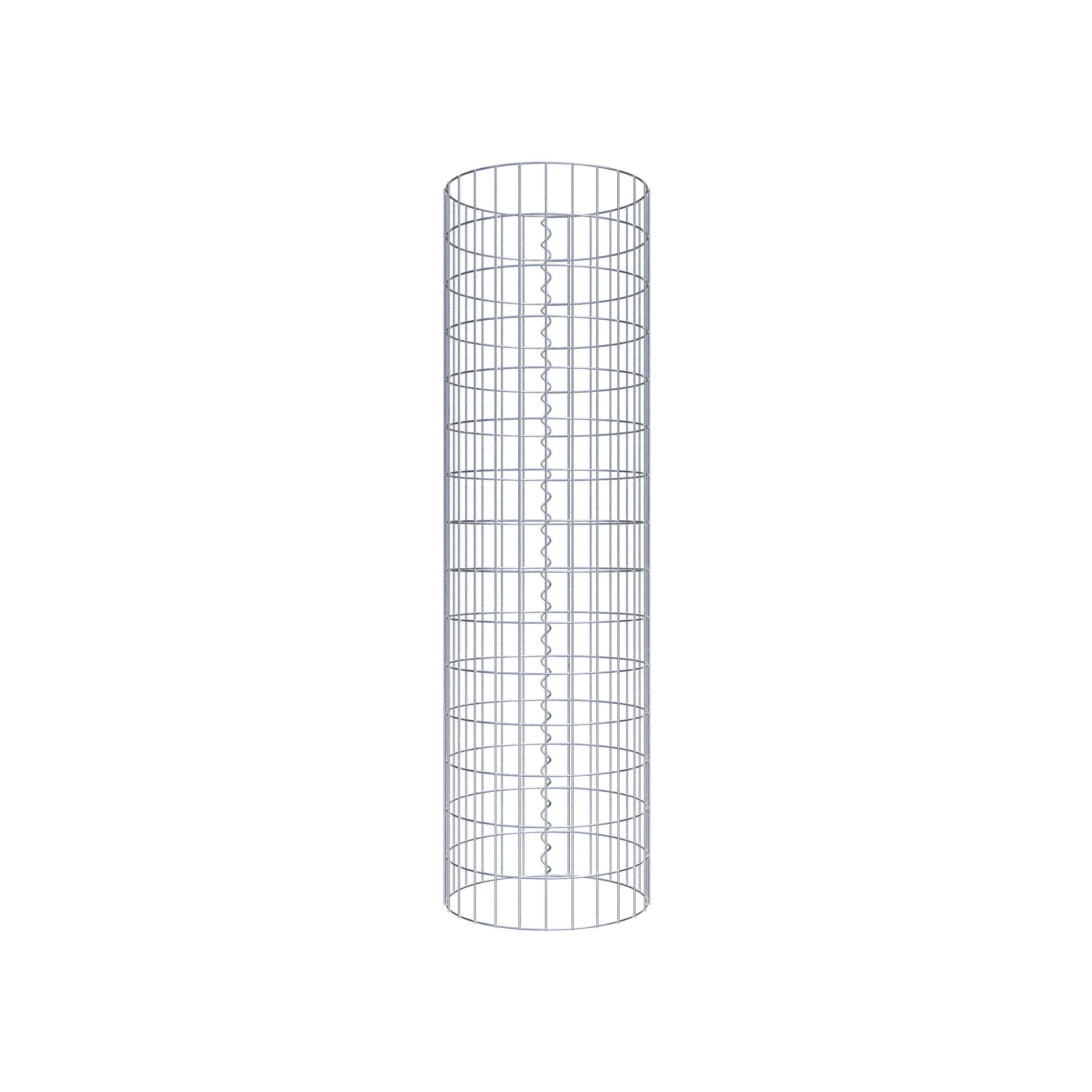 Gabion column diameter 42 cm, MW 5 x 10 cm round