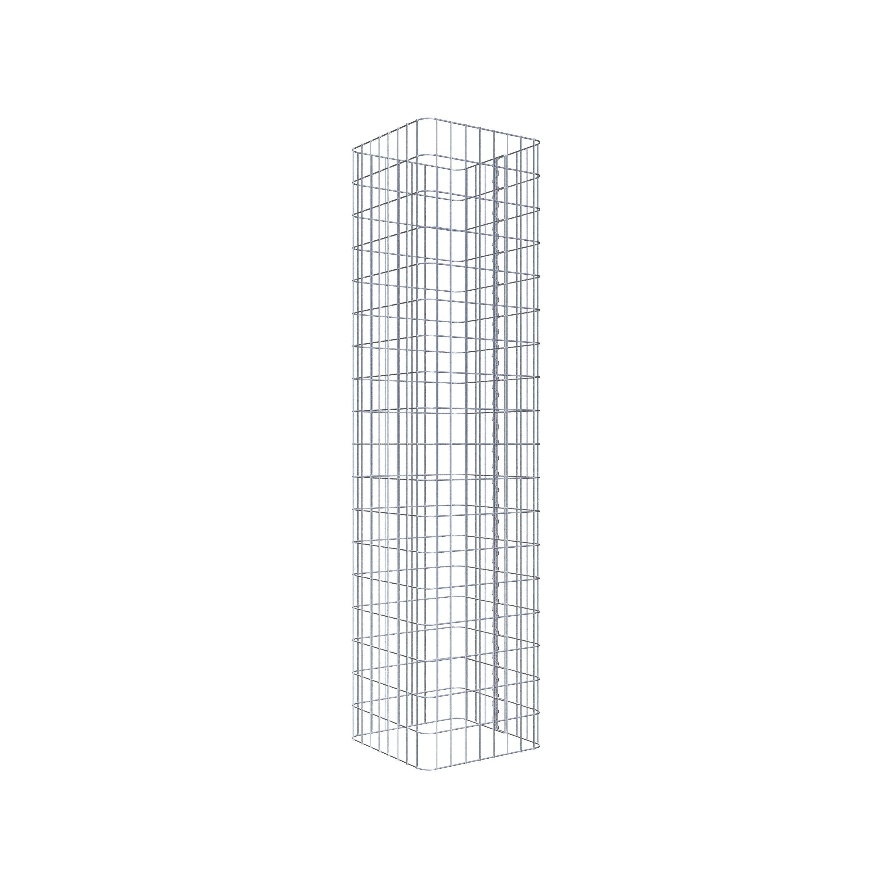 Colonna di gabbioni 42 x 42 cm, MW 5 x 10 cm quadrati