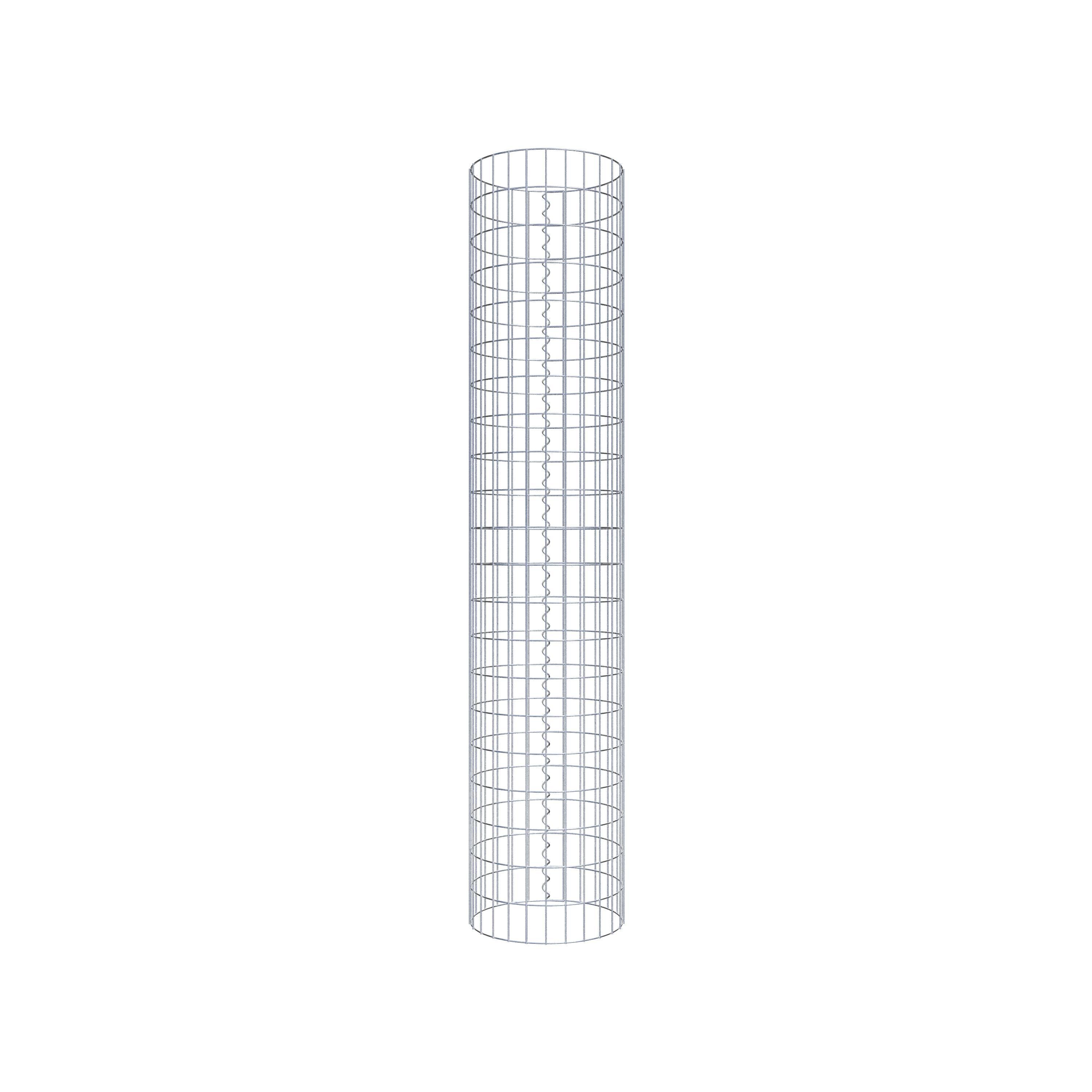 Gabion column diameter 42 cm, MW 5 x 10 cm round