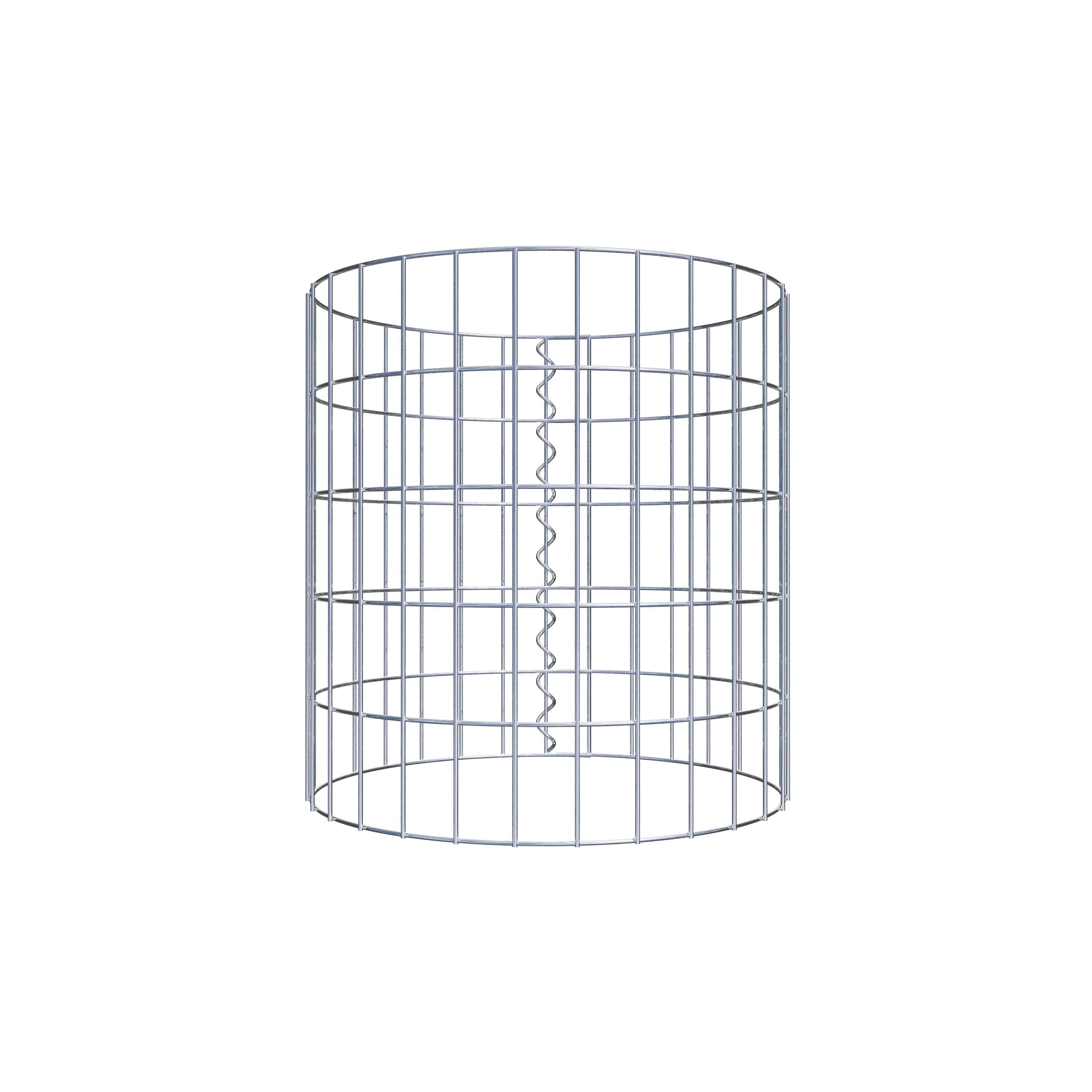 Colonna di gabbioni diametro 47 cm, MW 5 x 10 cm rotonda