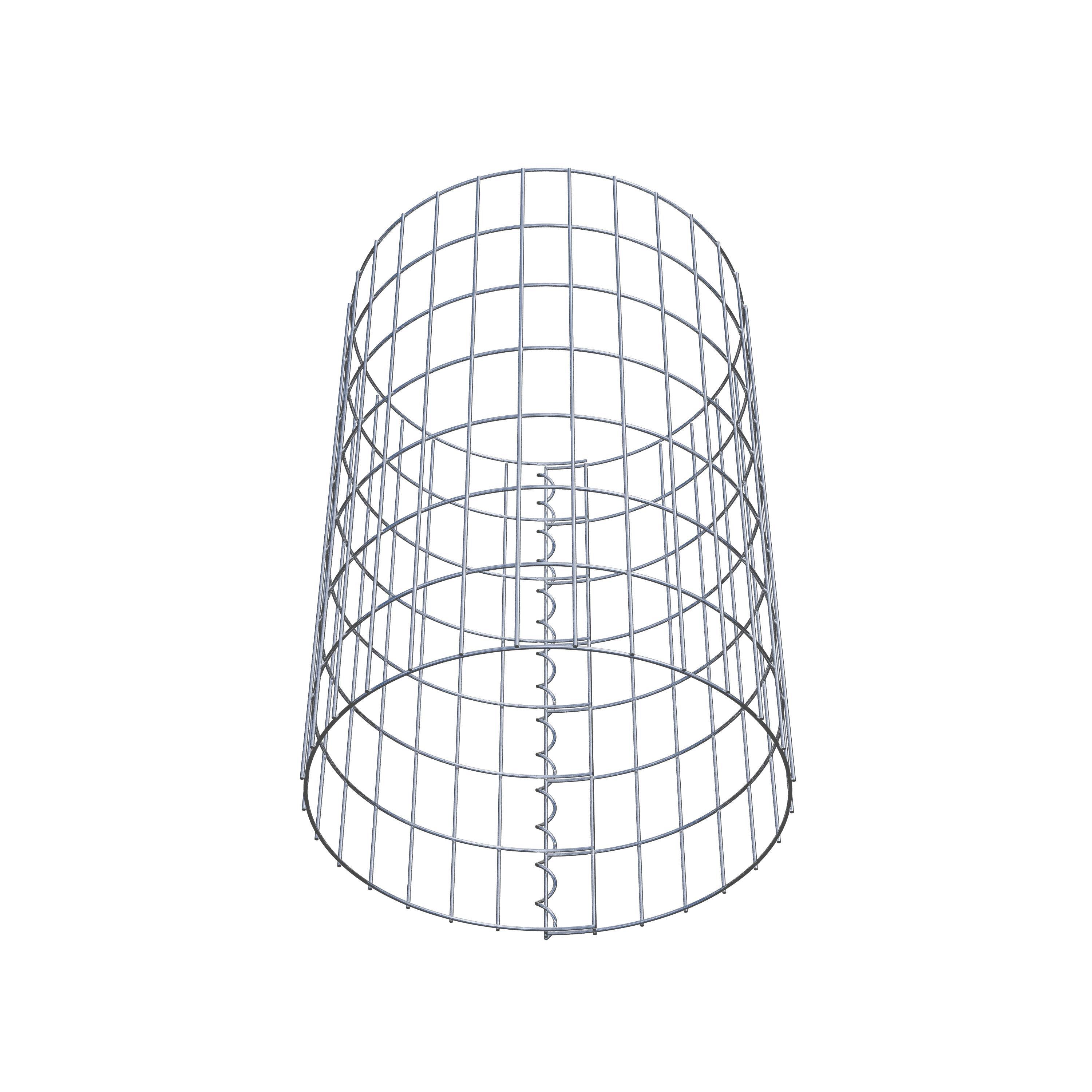 Colonna di gabbioni diametro 47 cm, MW 5 x 10 cm rotonda