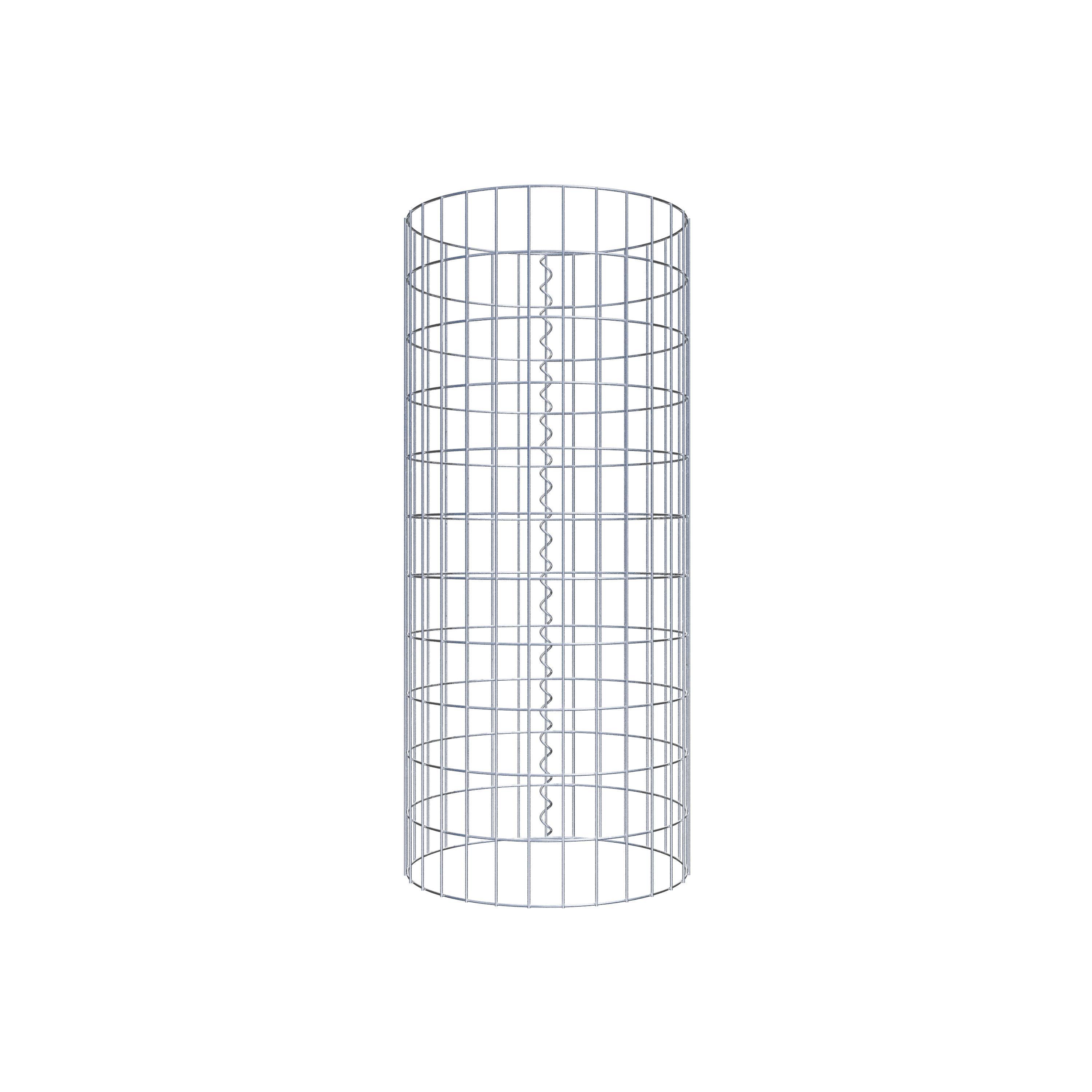 Colonna di gabbioni diametro 47 cm, MW 5 x 10 cm rotonda